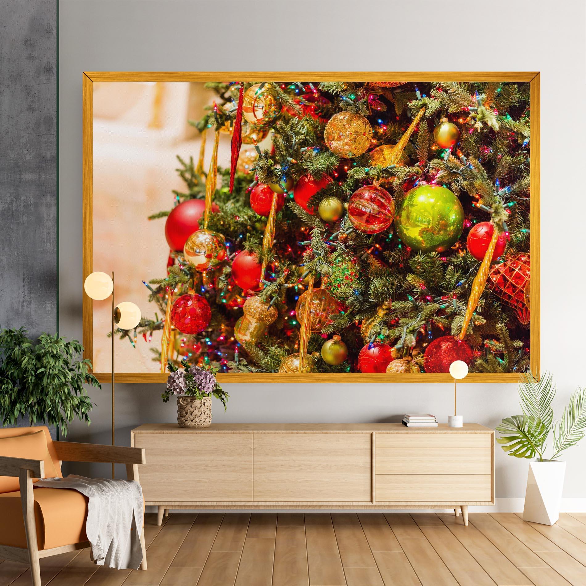 Leinwandbild Multicolor Ornaments mockup 9