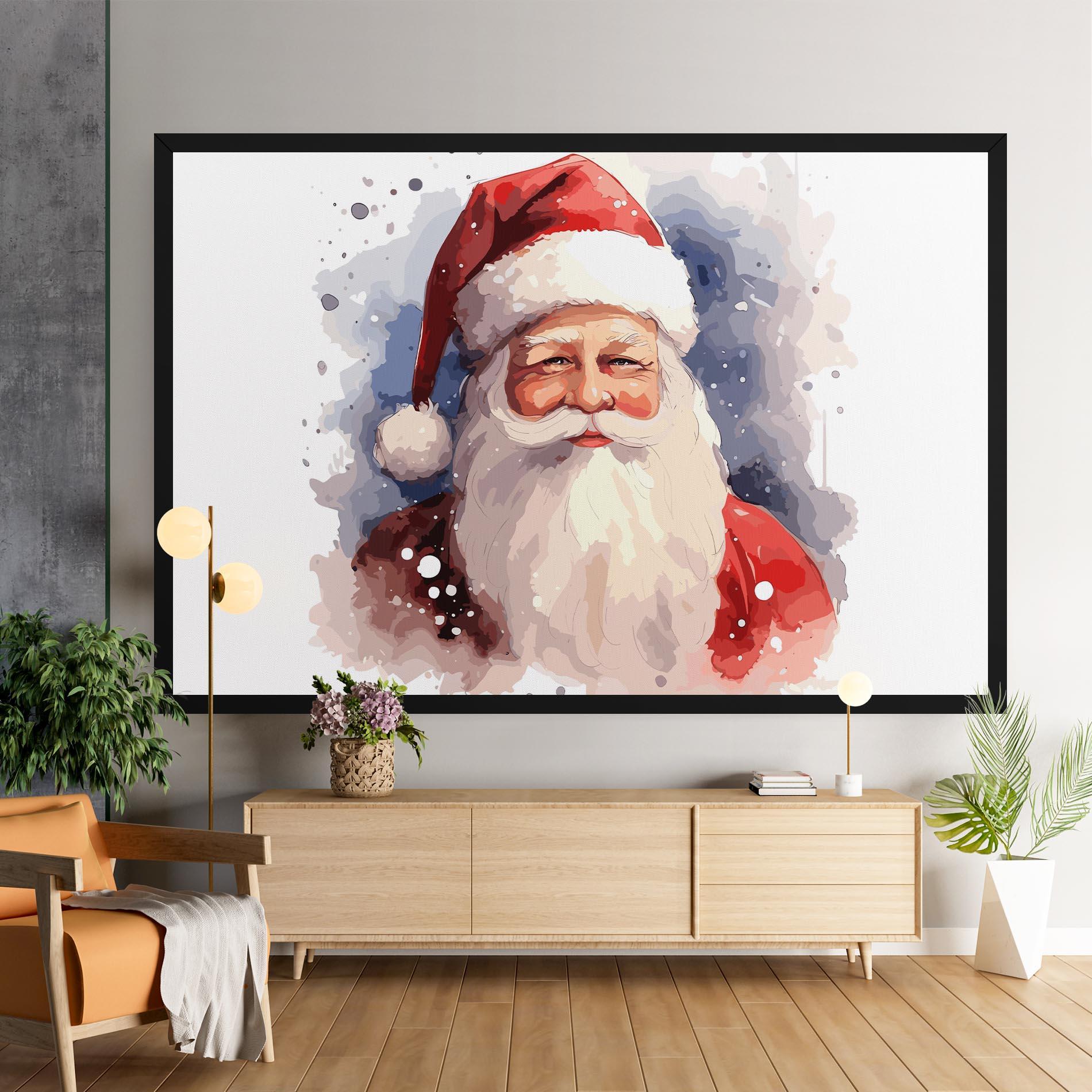 Leinwandbild Cute Santa mockup 9