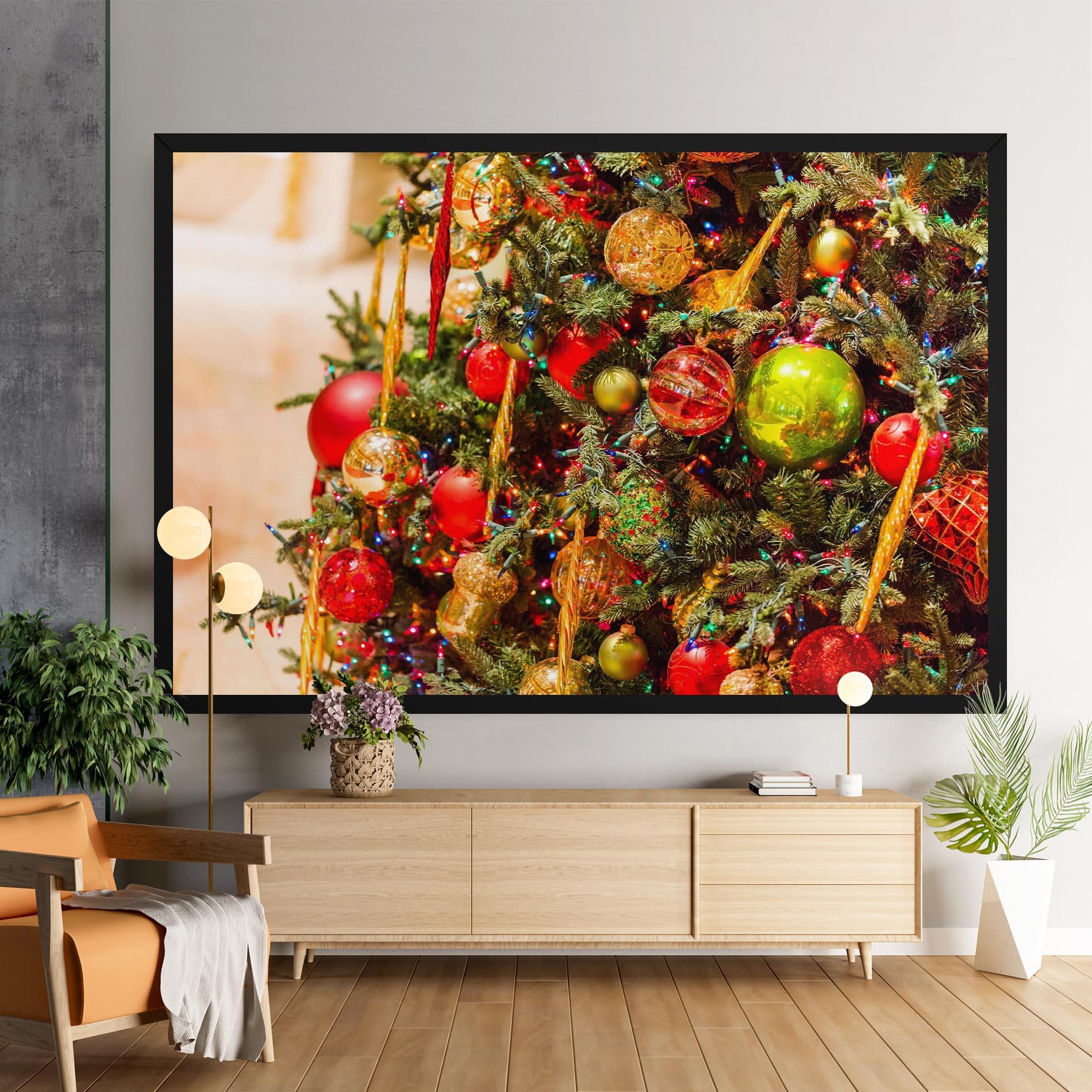 Leinwandbild Multicolor Ornaments mockup 9