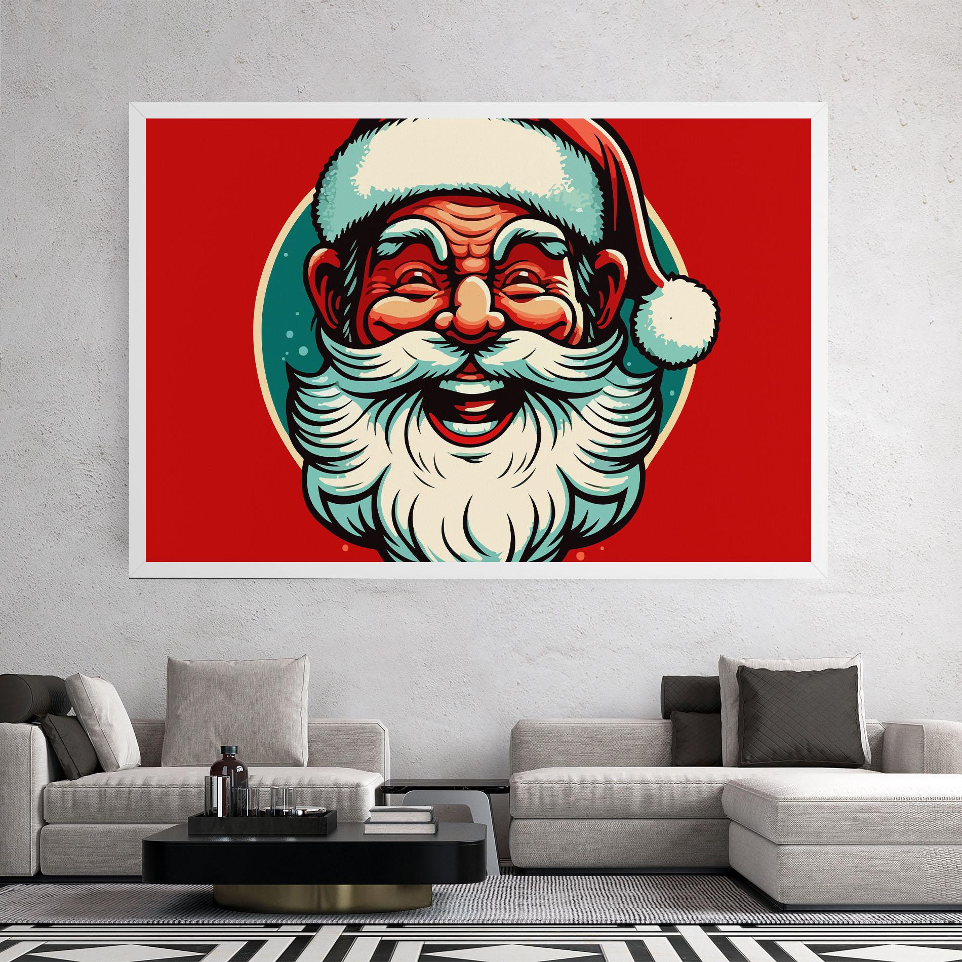 Leinwandbild Crazy Smile mockup 2