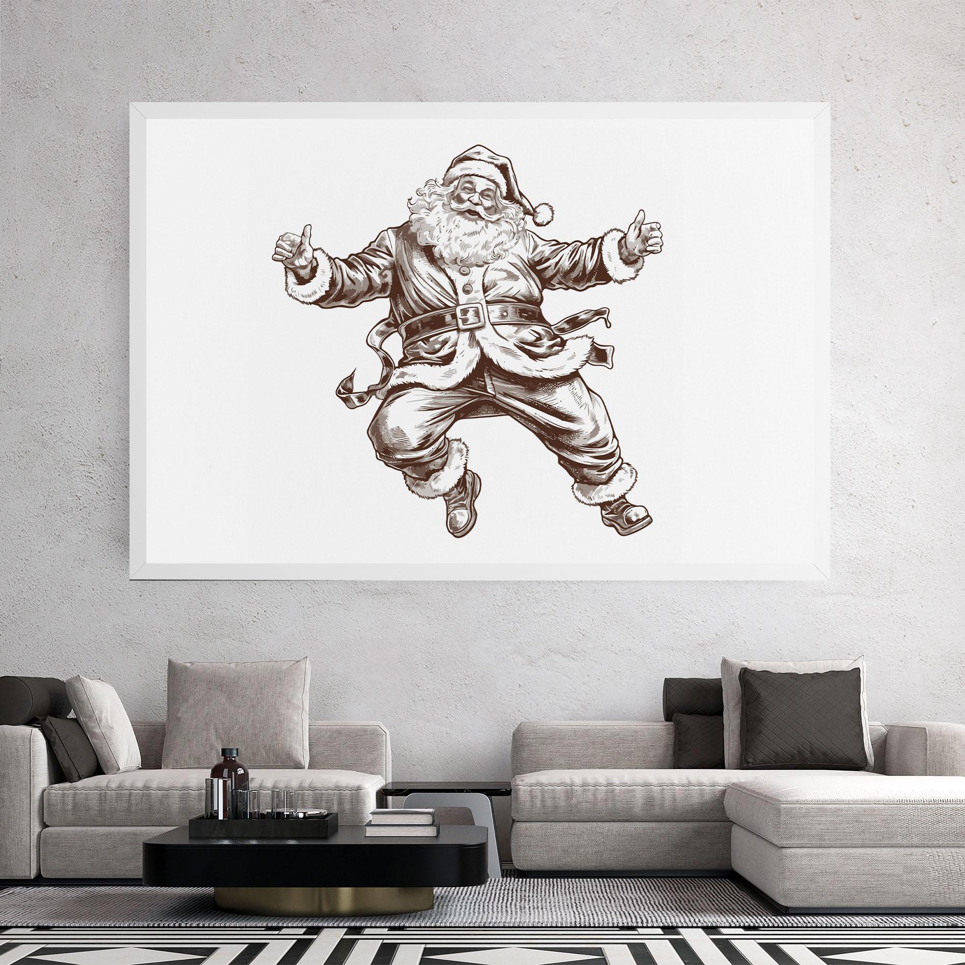 Leinwandbild Santa Ok mockup 2