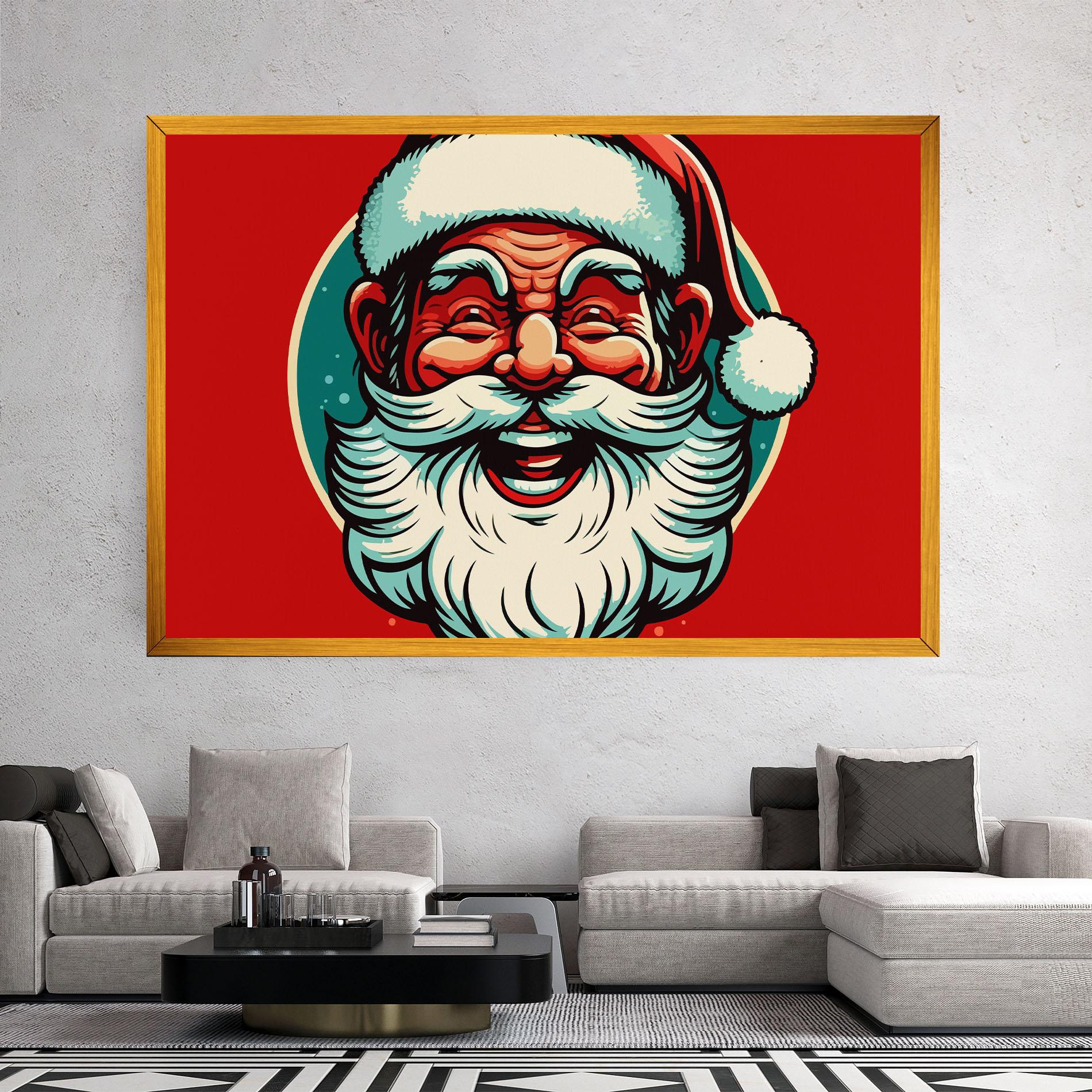 Leinwandbild Crazy Smile mockup 2