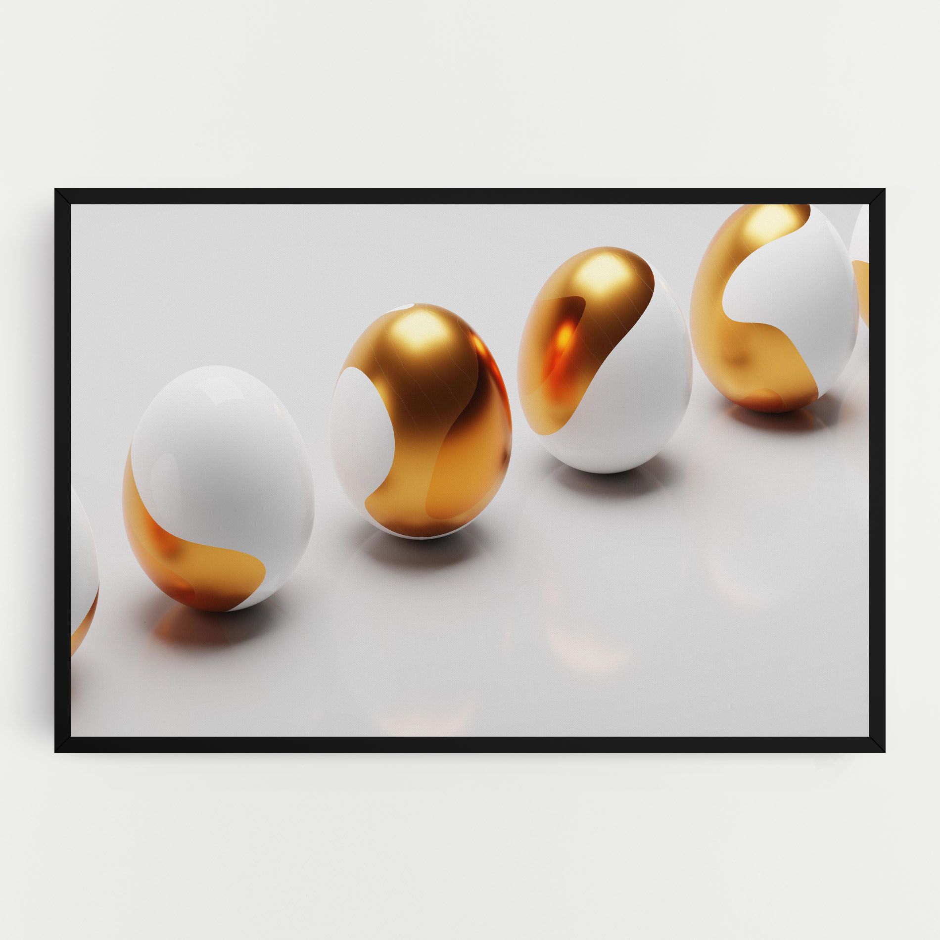 Elegant Easter Eggs mockup 0