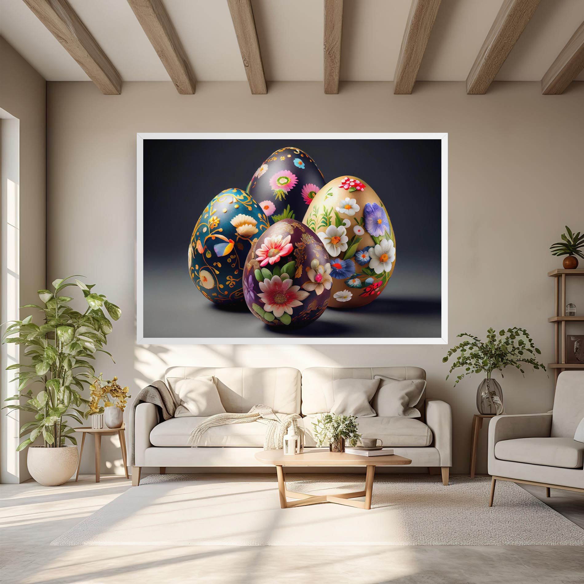 Easter Egs Flowers mockup 6