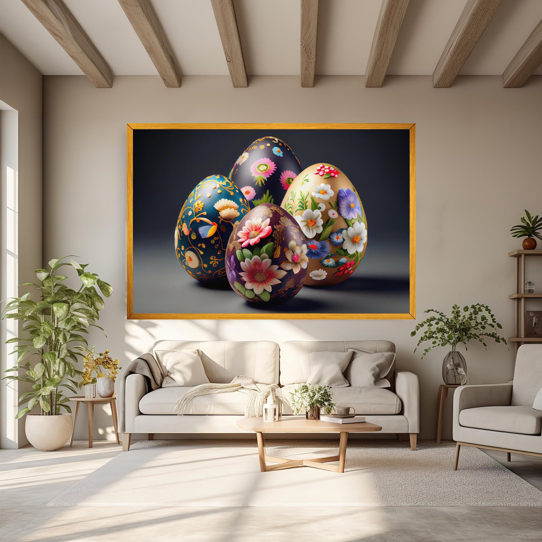 Easter Egs Flowers mockup 6