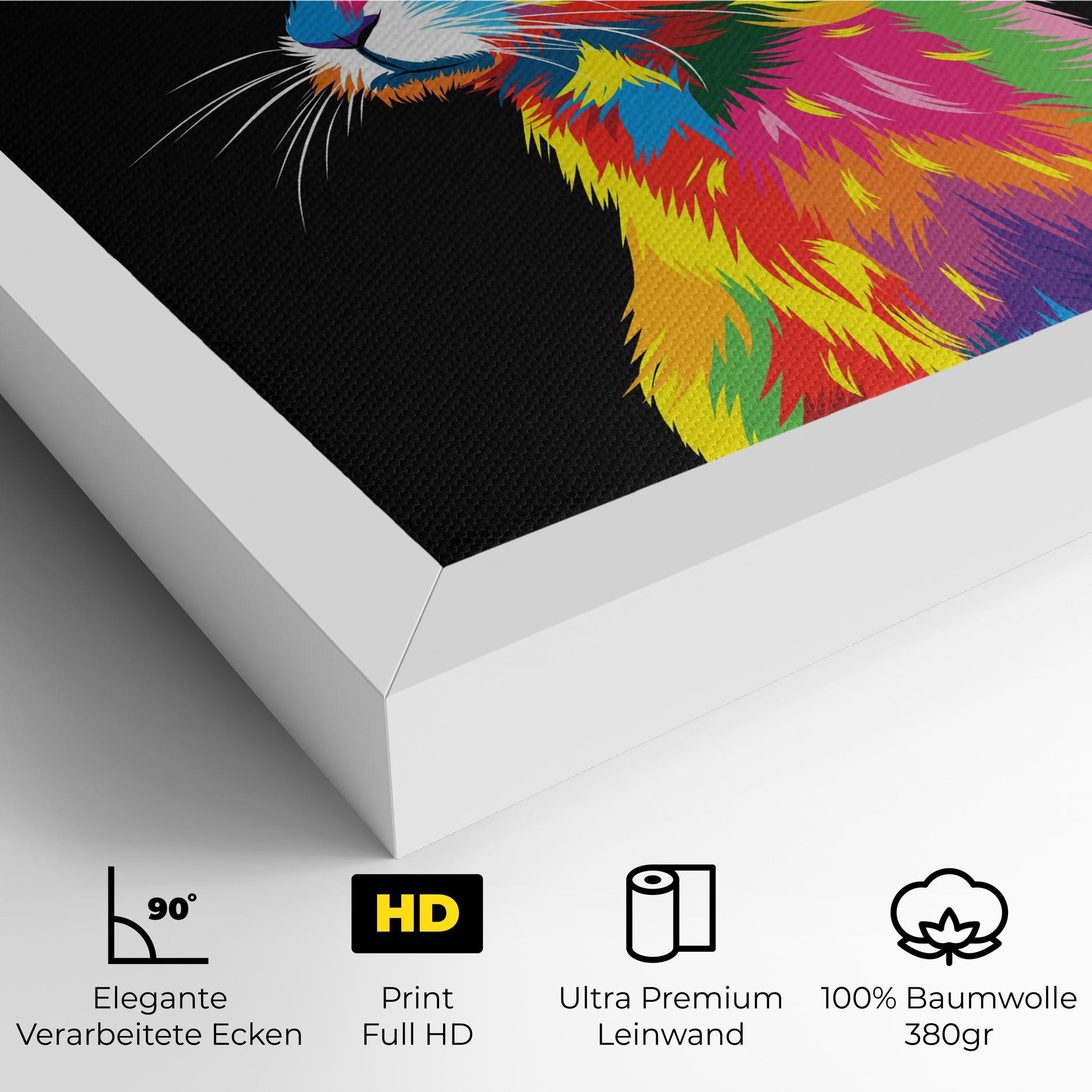 Leinwandbild Color Mix Easter mockup 4