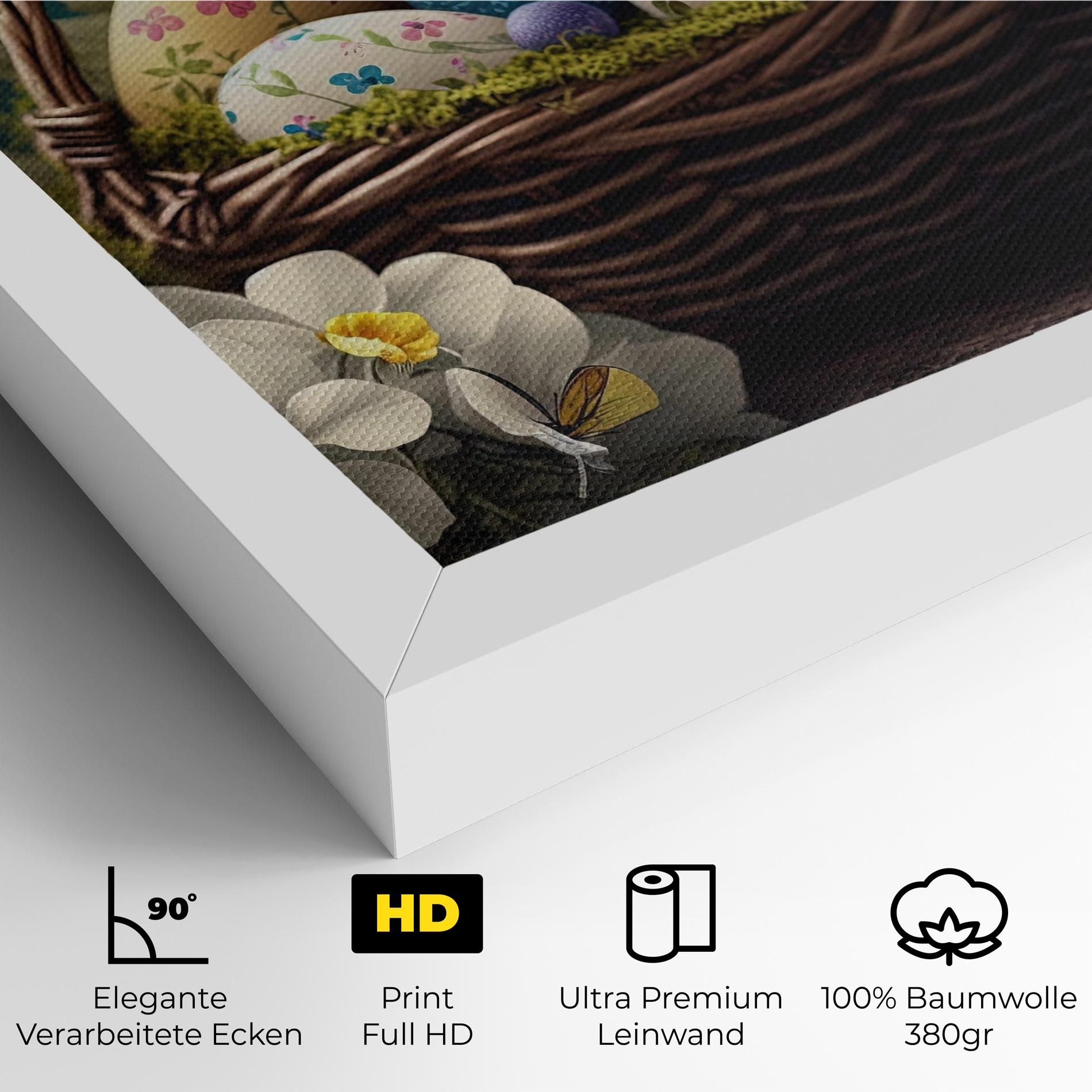 Easter Eggs Butterfly mockup 4