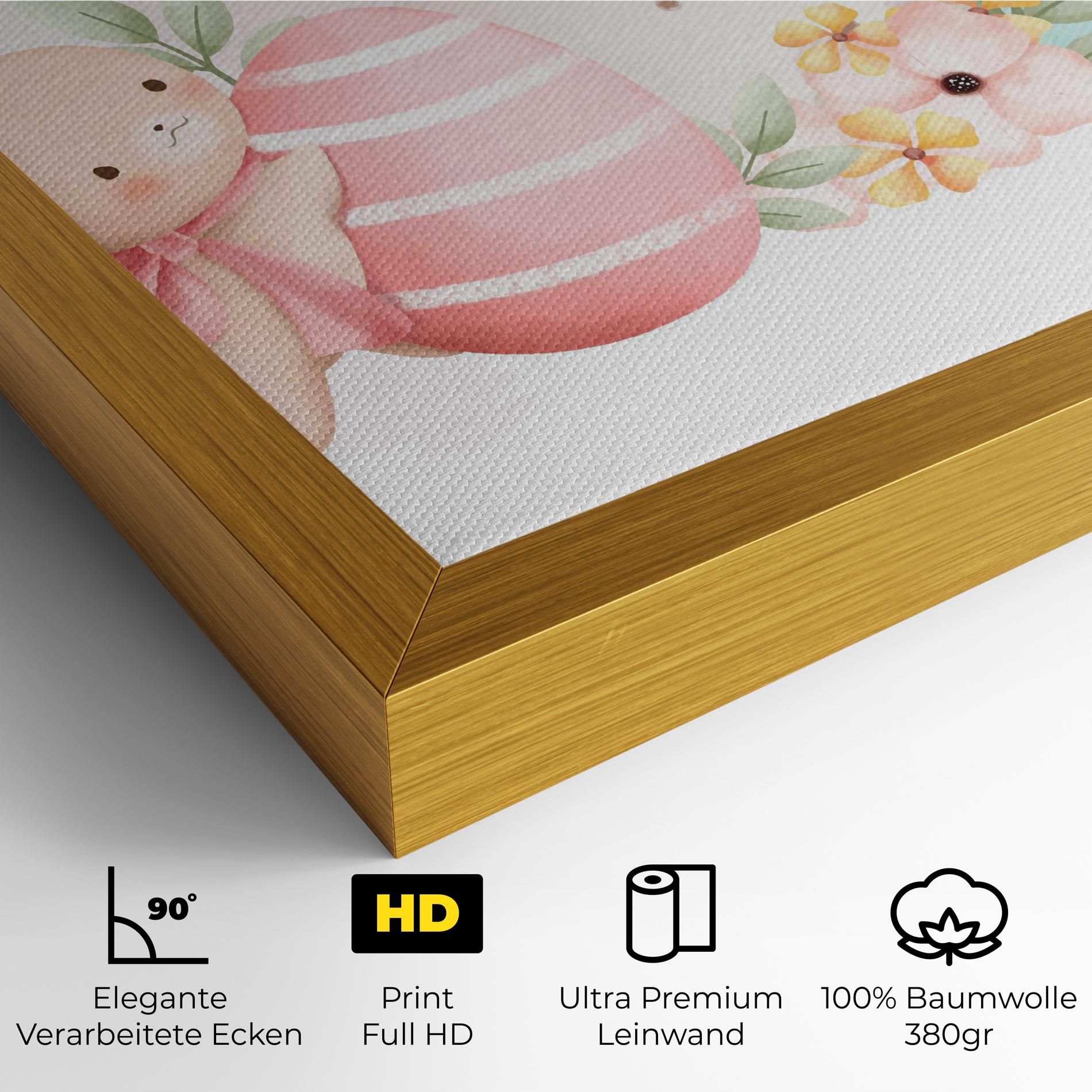 Cute Bunny Art mockup 4