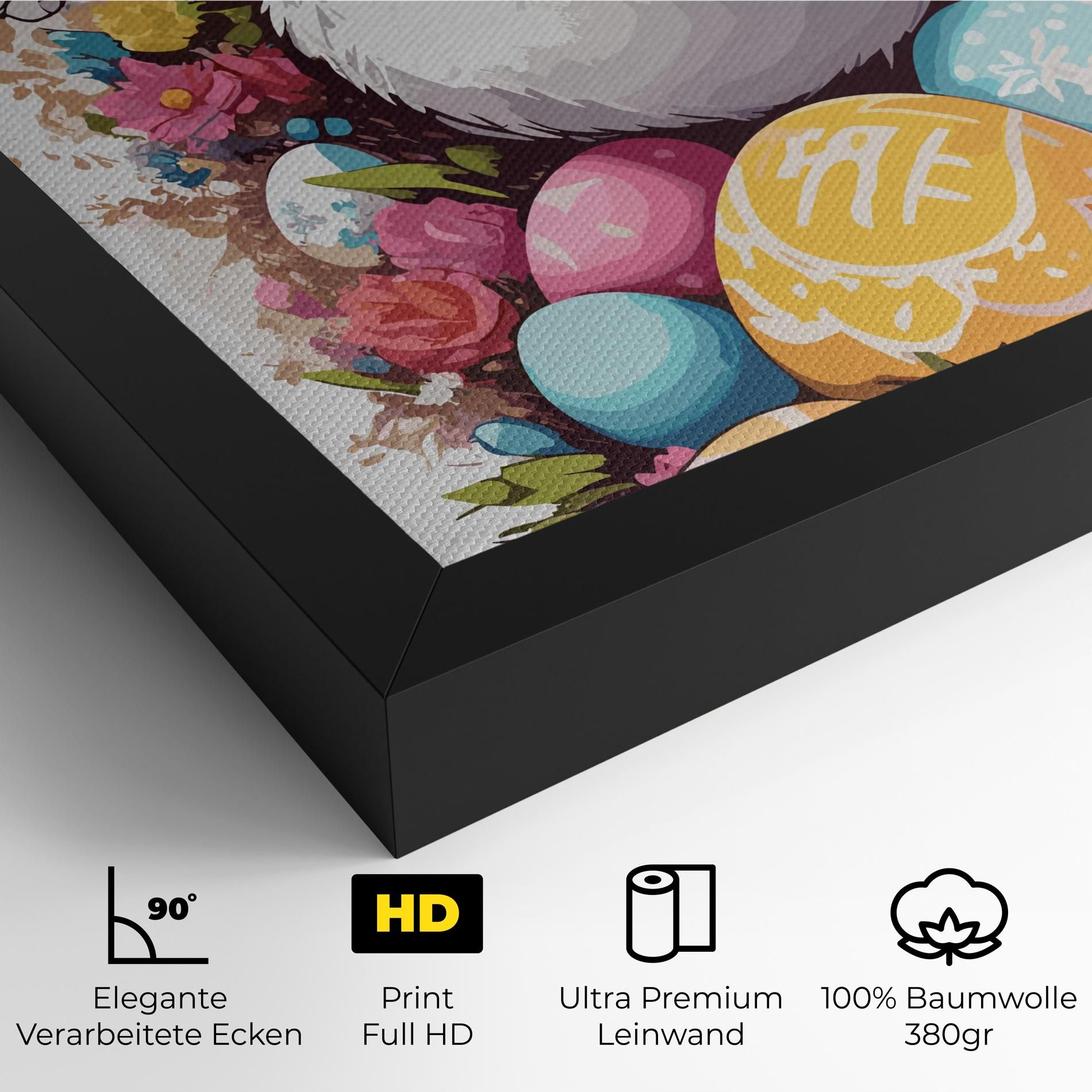 White Easter Bunny mockup 4