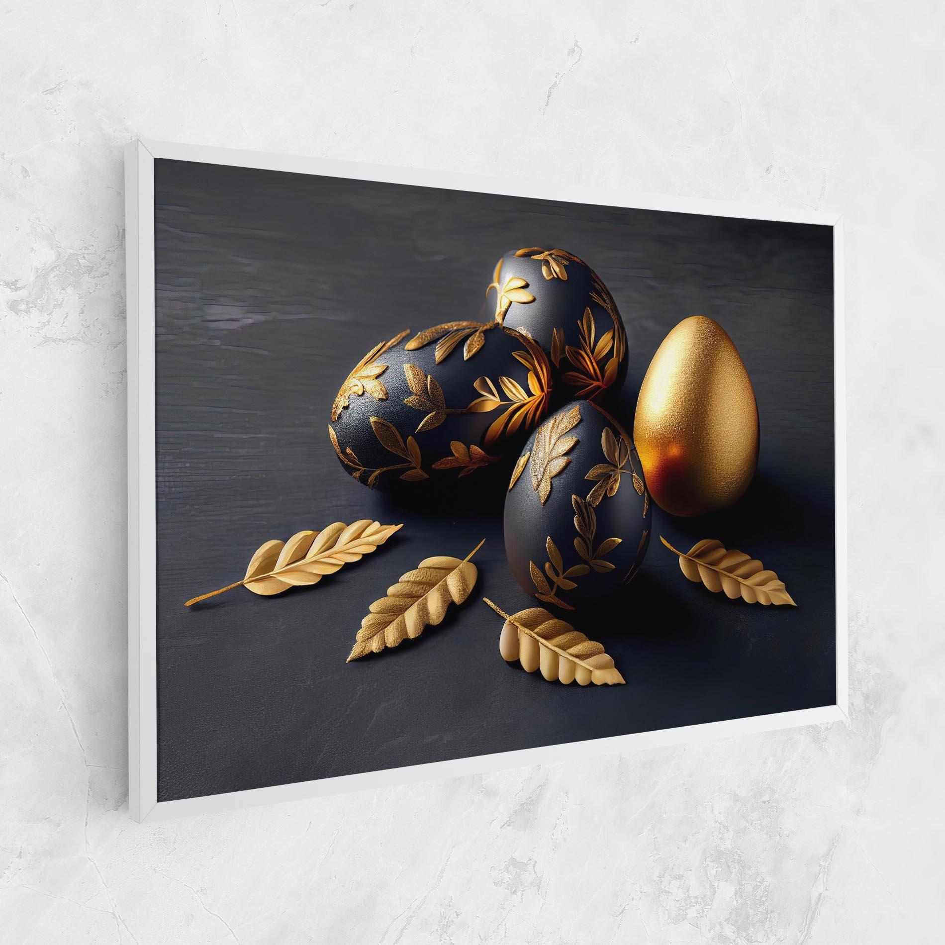 Leinwandbild Black Gold Egs mockup 1