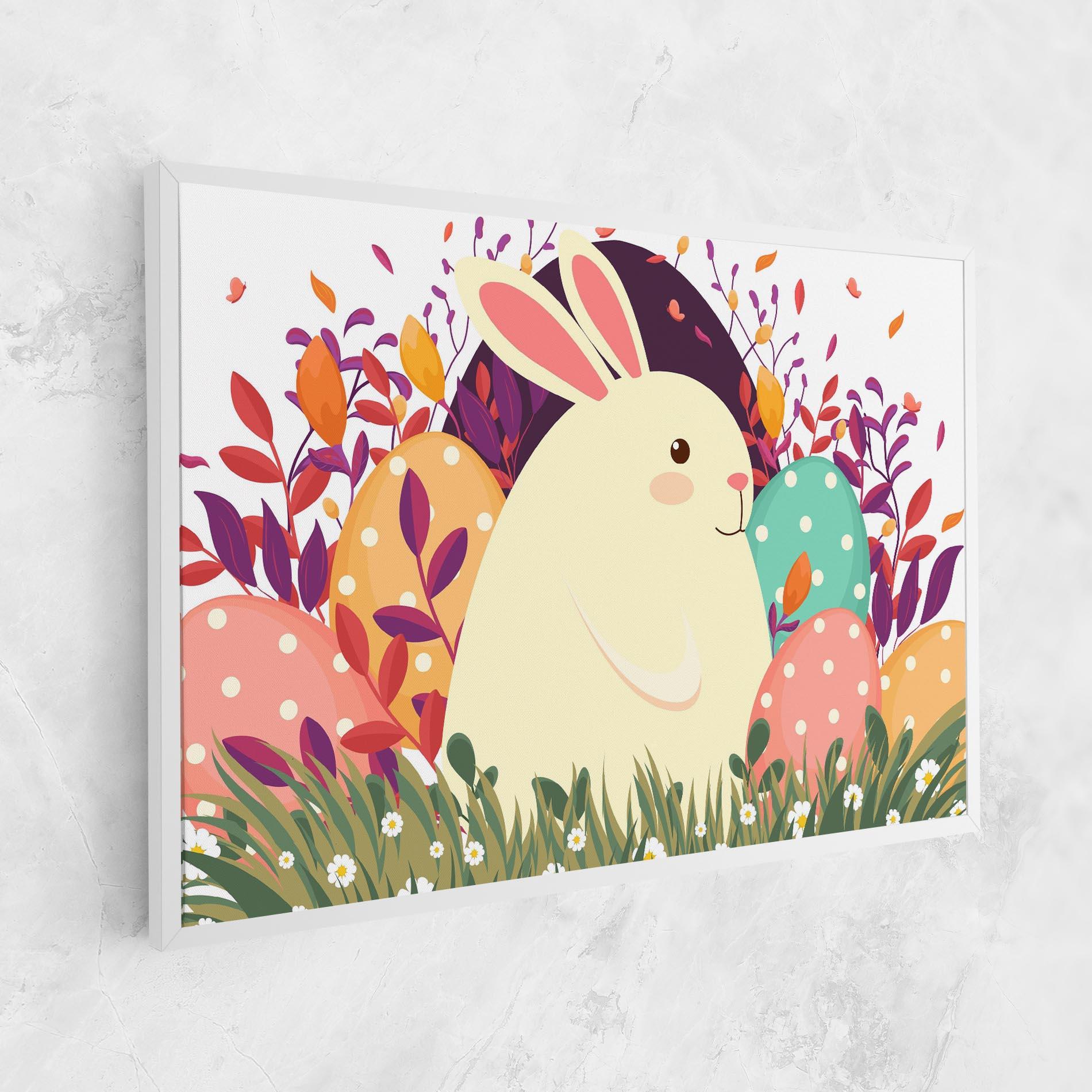Leinwandbild Friendly Bunny mockup 1
