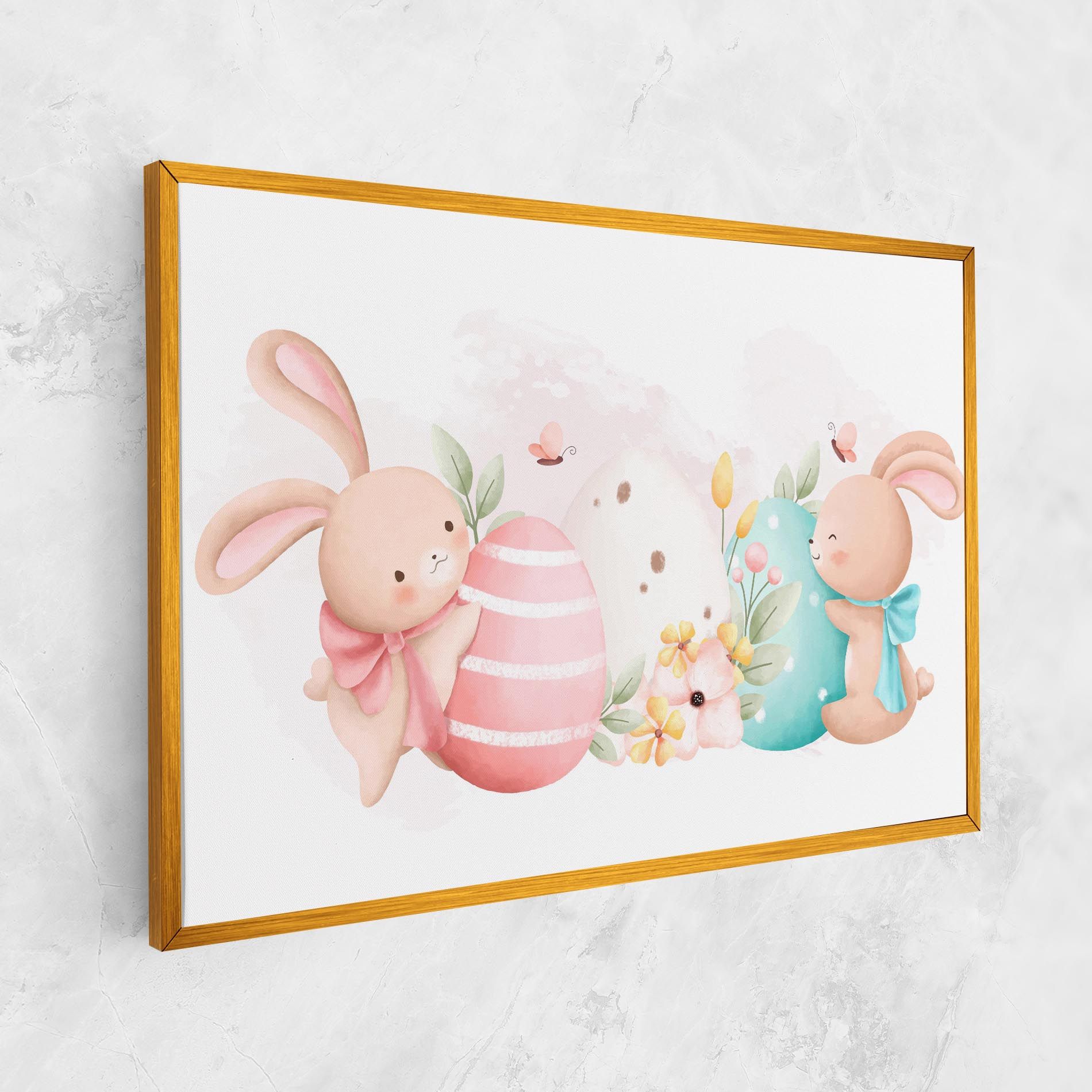 Cute Bunny Art mockup 1