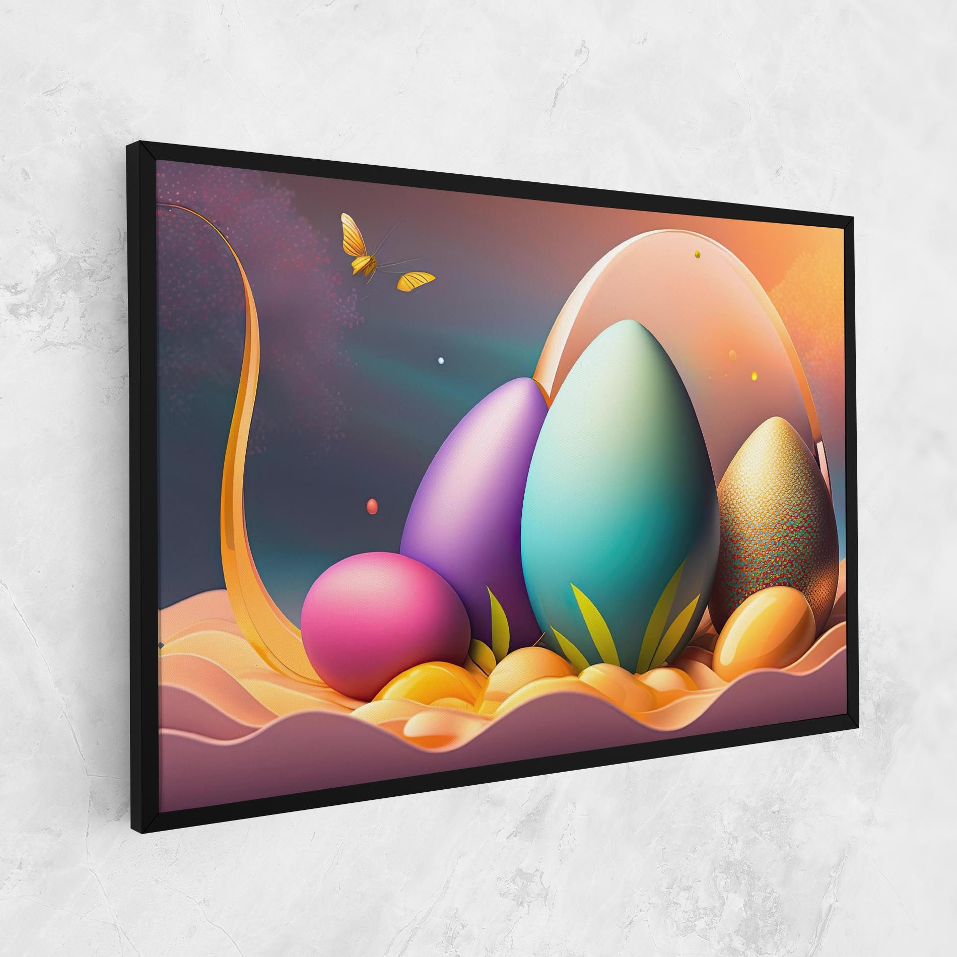 Big Blue Easter Egg mockup 1