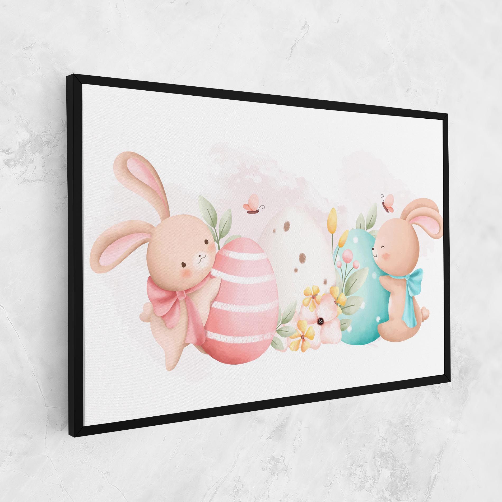 Cute Bunny Art mockup 1