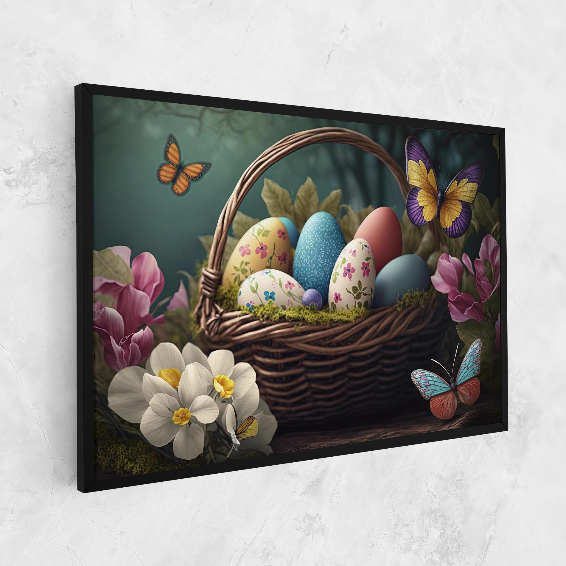 Easter Eggs Butterfly mockup 1