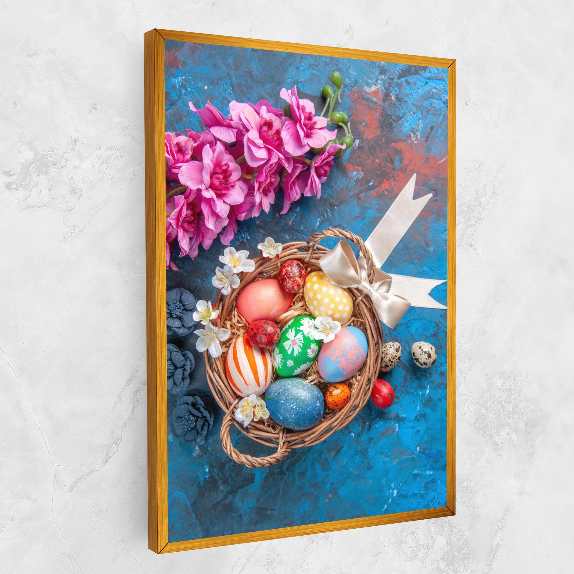 Colored Easter Eggs mockup 1