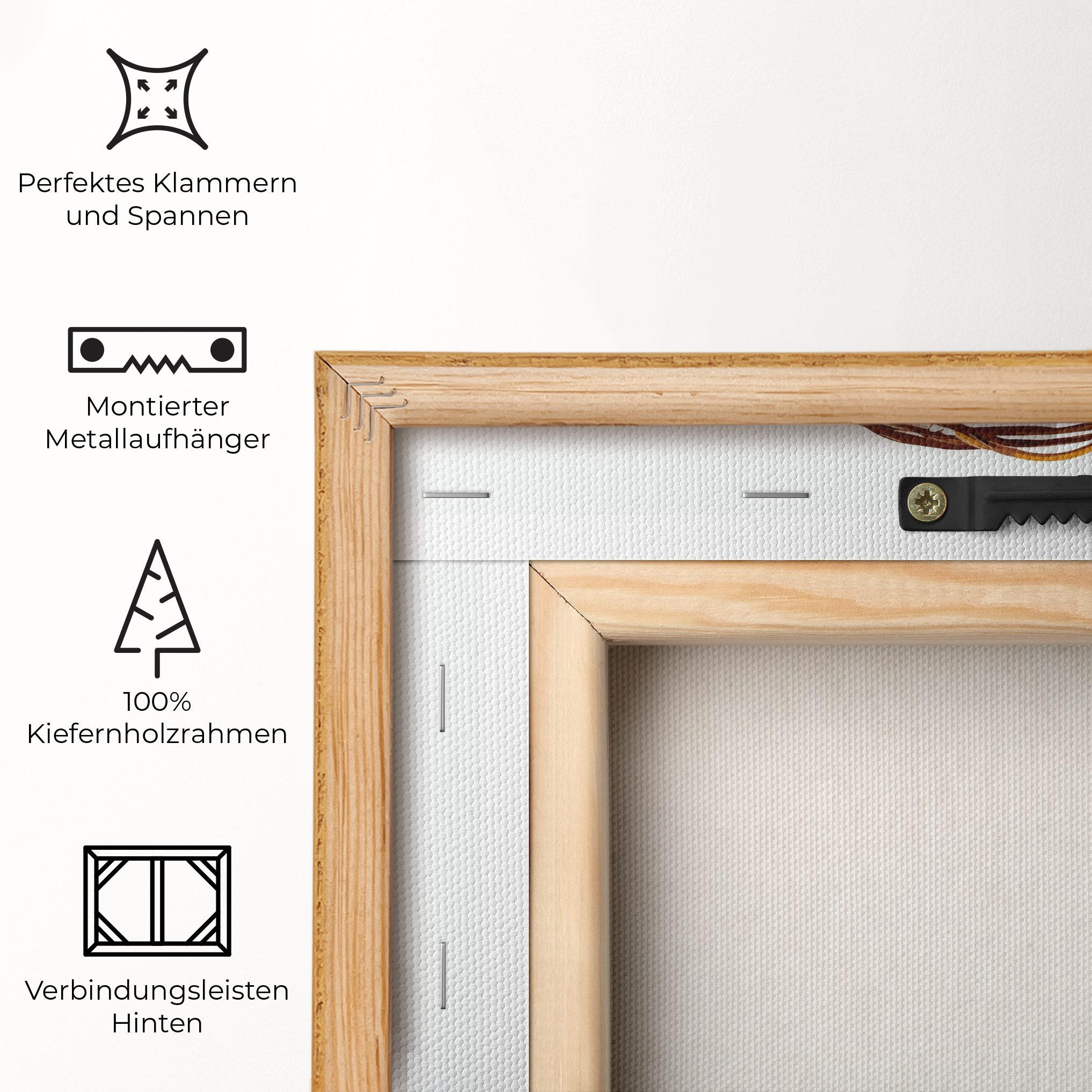 Leinwandbild Bunny In Basket mockup 5