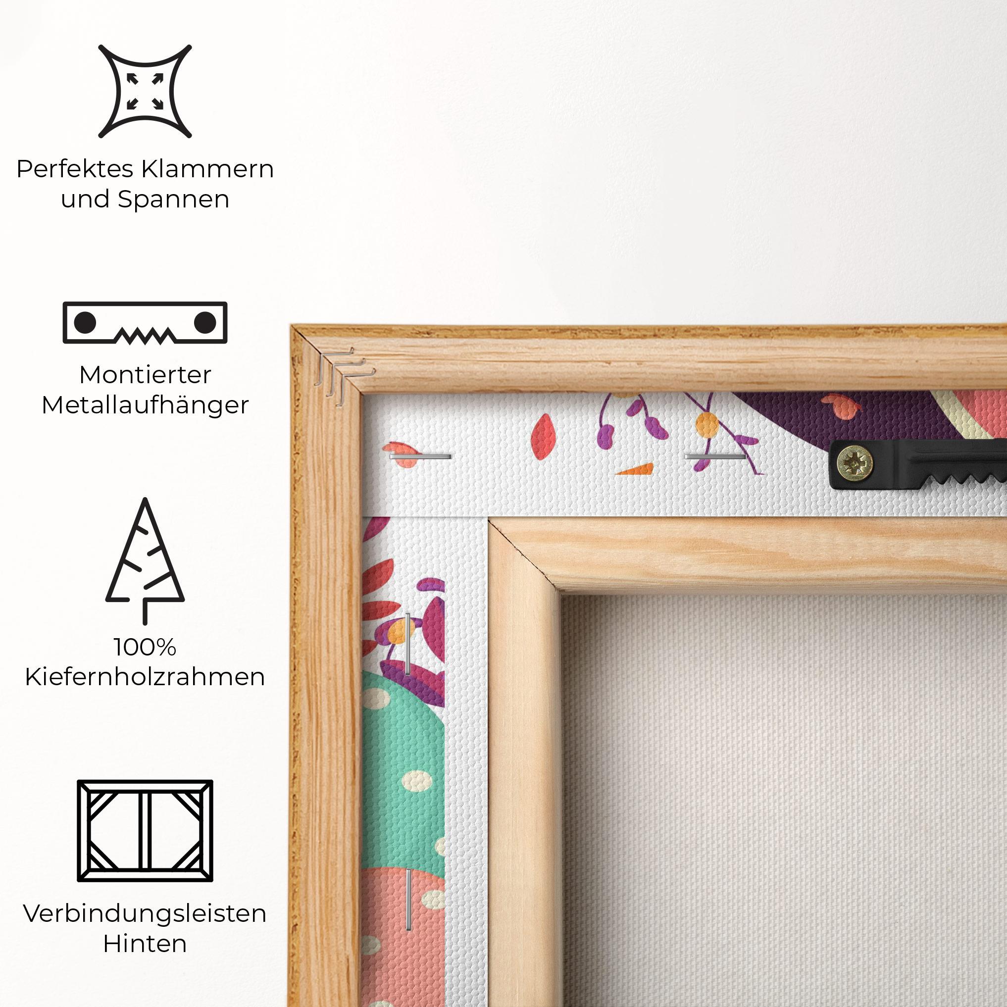 Leinwandbild Friendly Bunny mockup 5