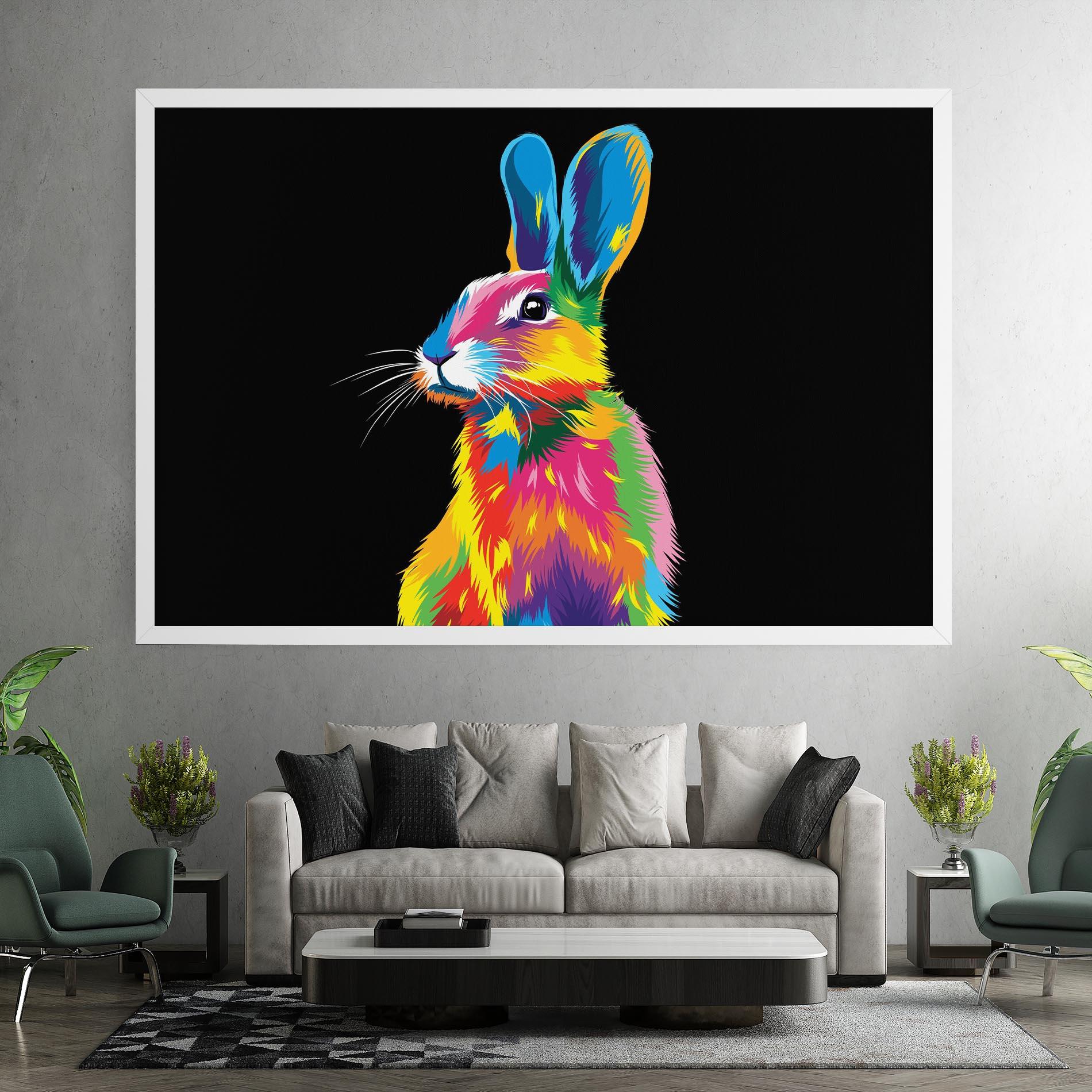 Leinwandbild Color Mix Easter mockup 7
