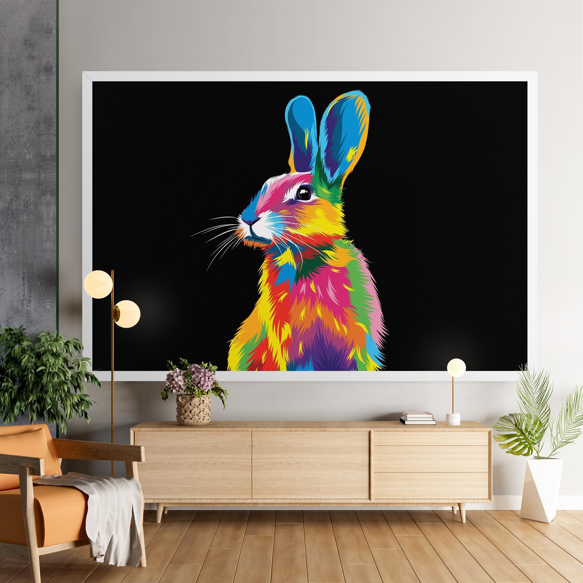 Leinwandbild Color Mix Easter mockup 9