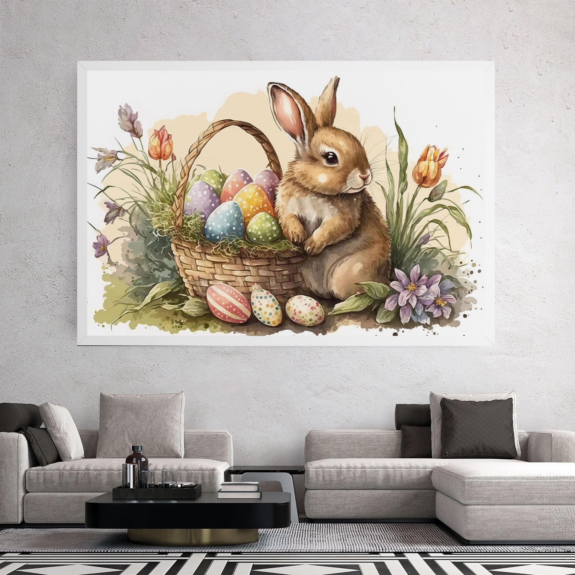 Eggs Baby Bunny mockup 2