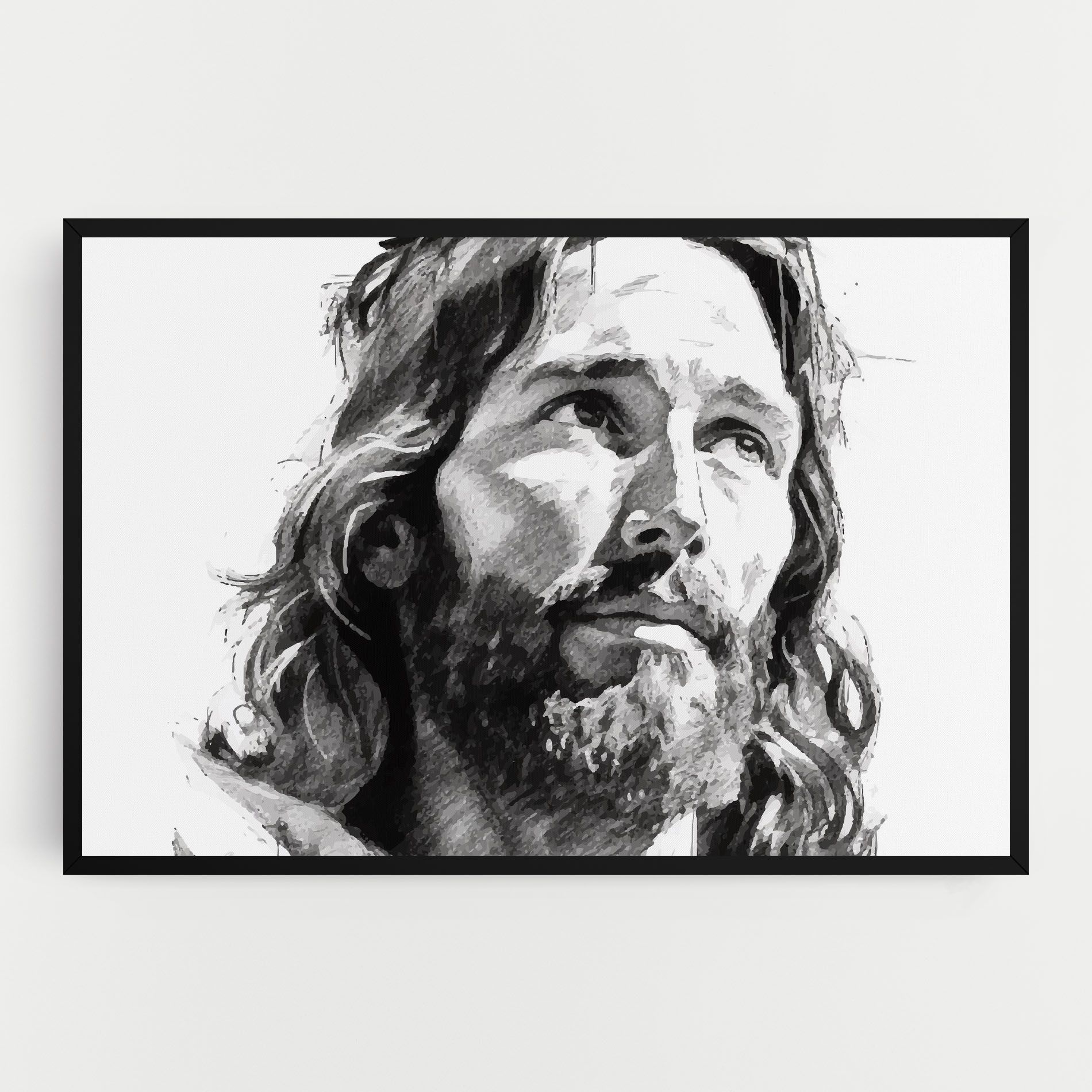 Jesus Drawing mockup 0