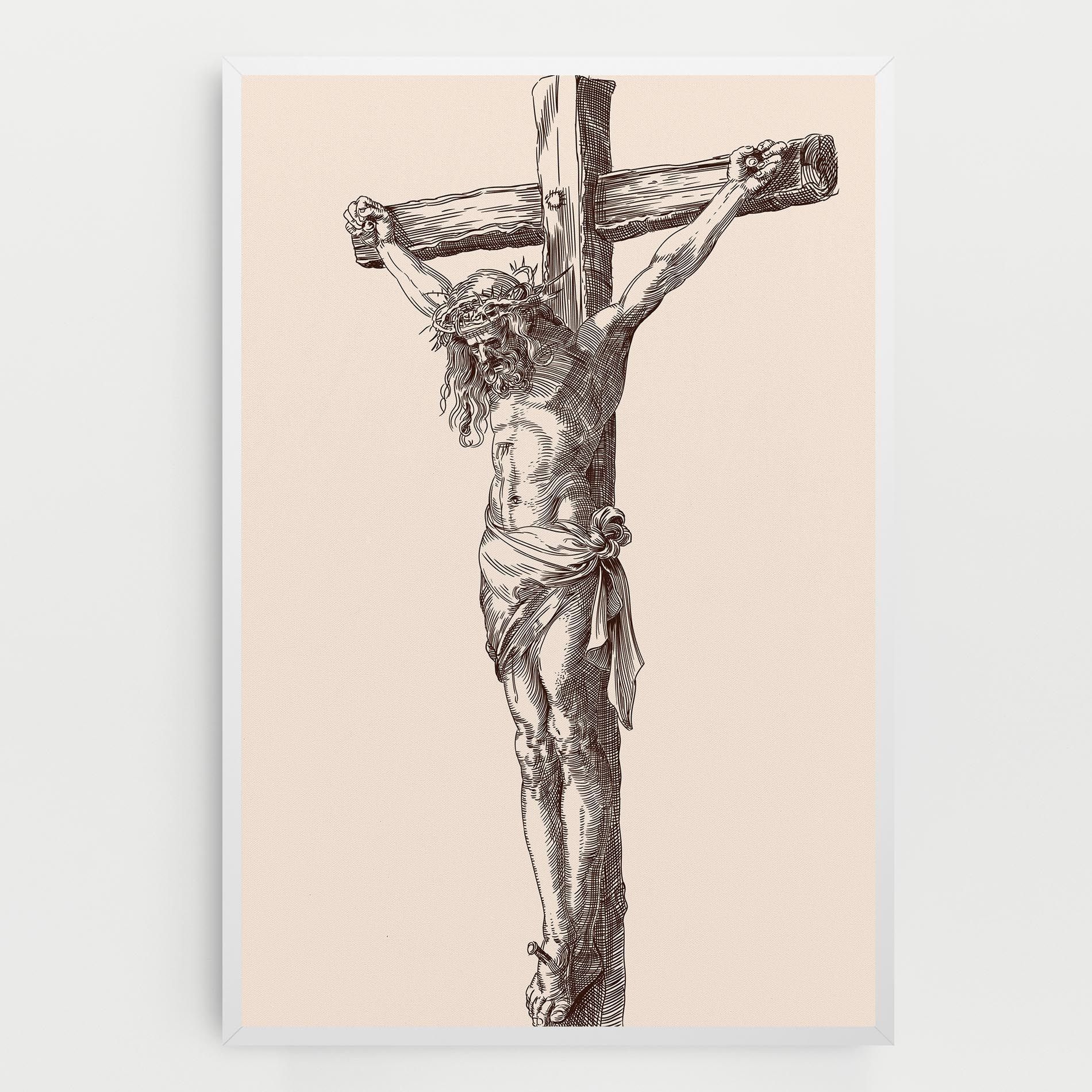 Brown Cross Jesus mockup 0