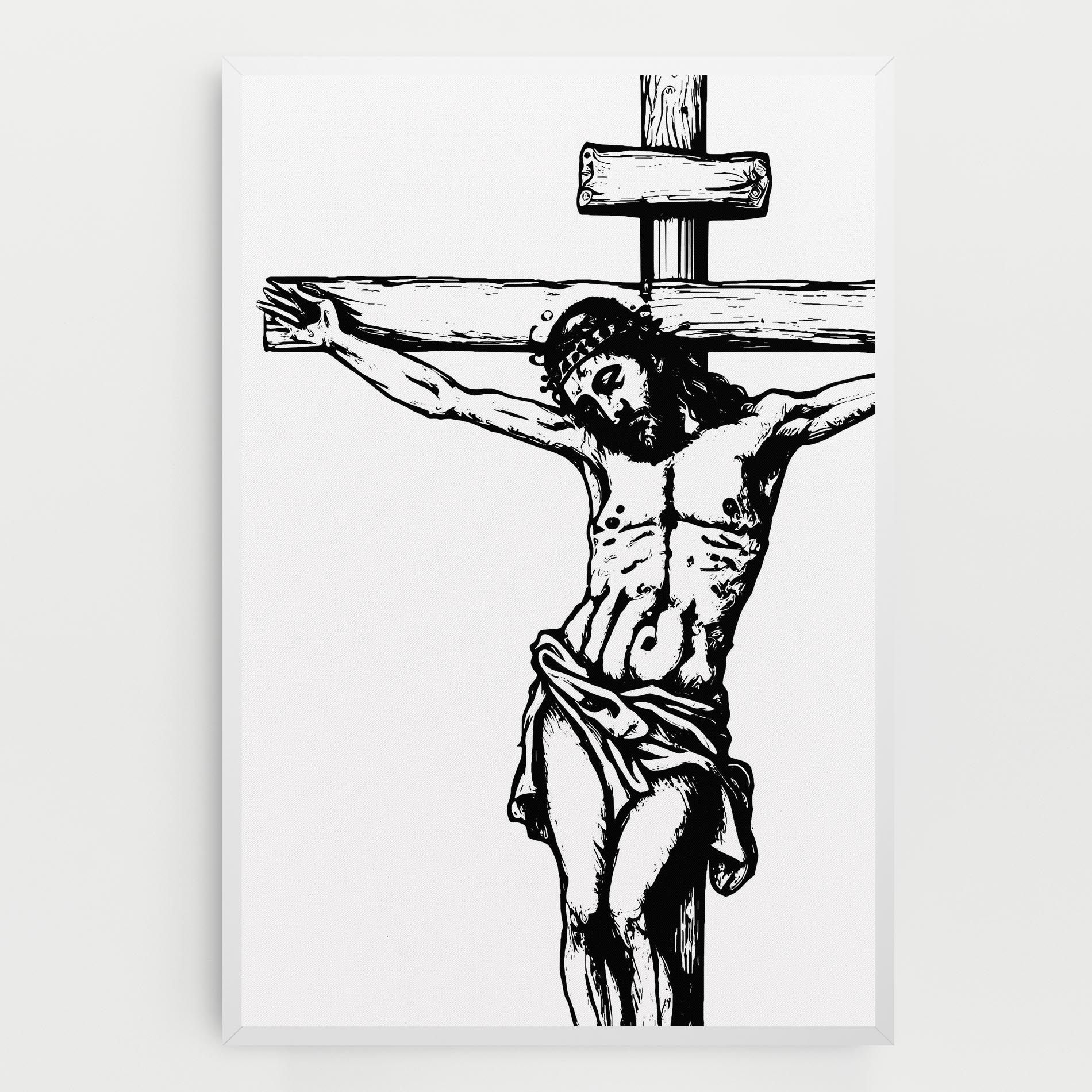 Jesus Black Line mockup 0