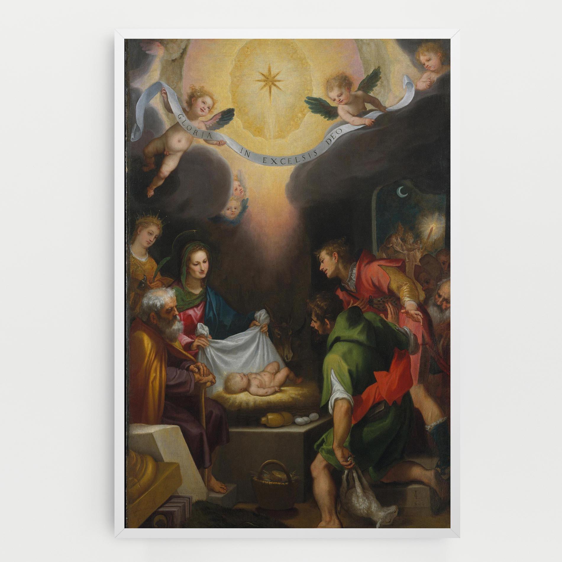 Leinwandbild Religious Baby View mockup 0