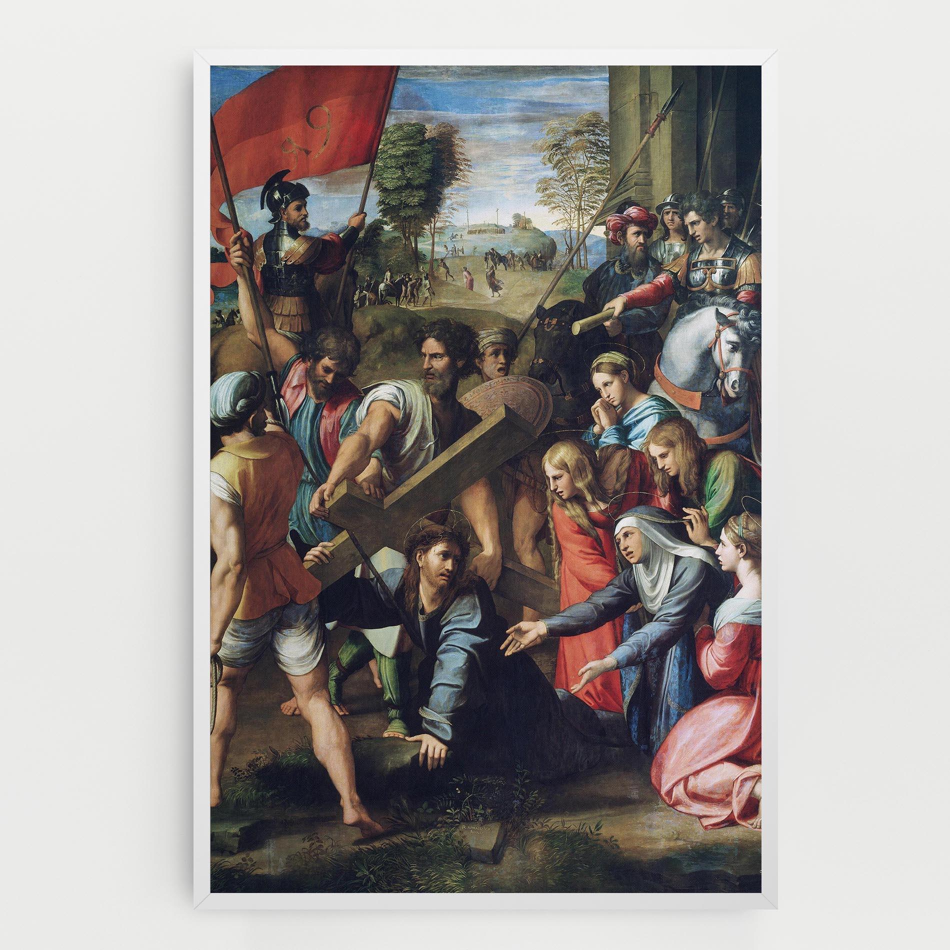 Leinwandbild Taking The Cross mockup 0