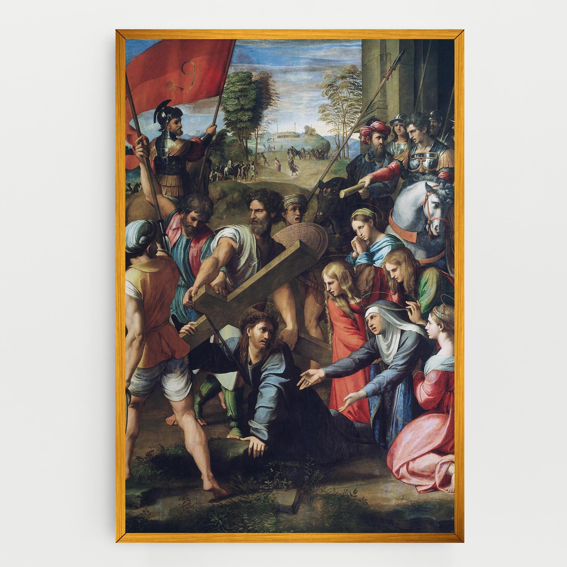 Leinwandbild Taking The Cross mockup 0