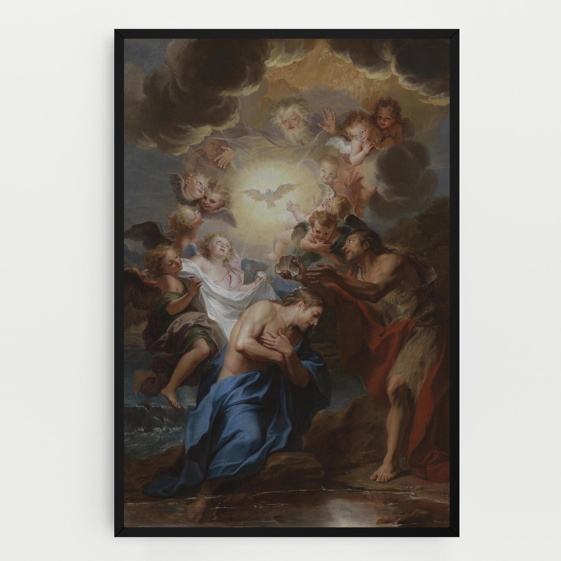 Leinwandbild Divine Yellow Light mockup 0