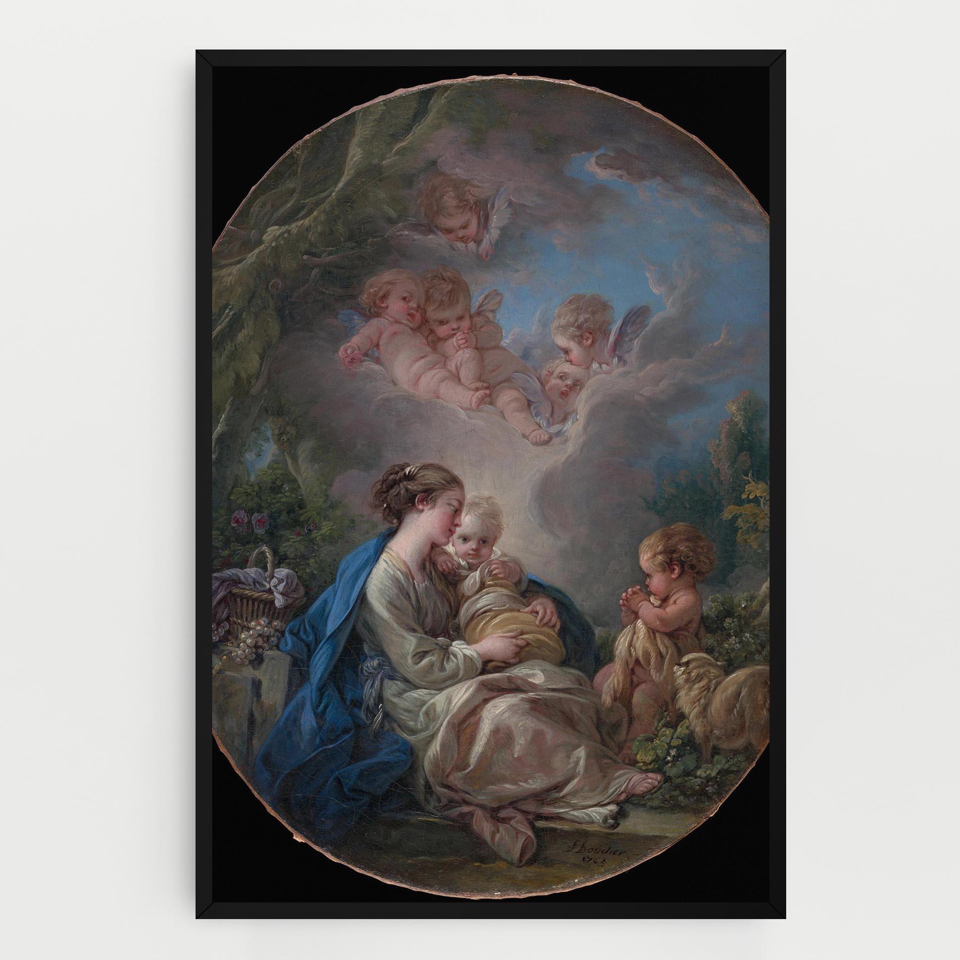 Leinwandbild Religious Circle mockup 0