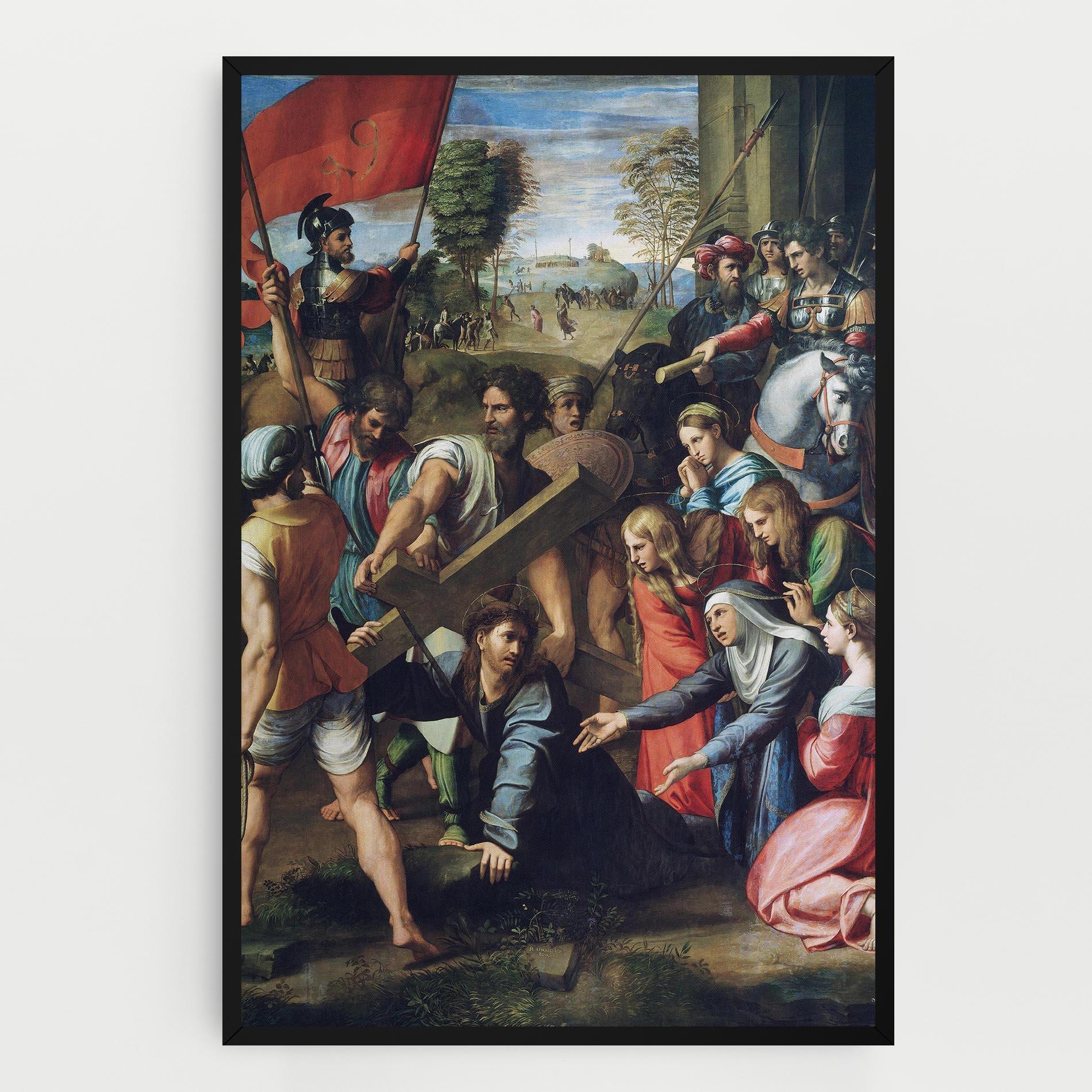 Leinwandbild Taking The Cross mockup 0