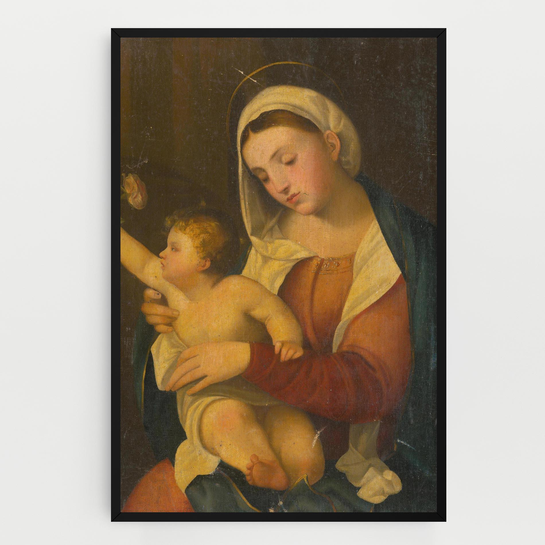 Leinwandbild Yellow Light Baby mockup 0