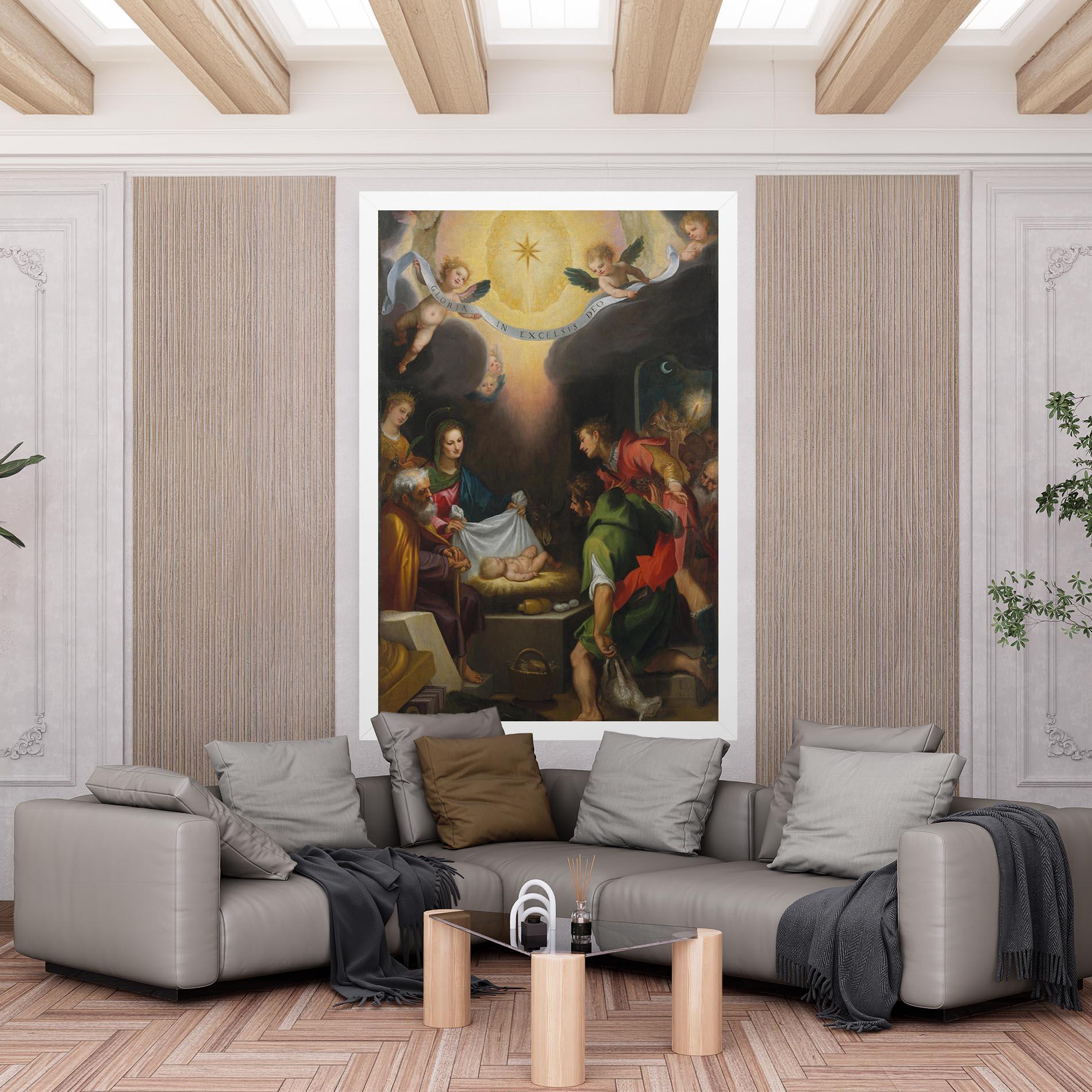 Leinwandbild Religious Baby View mockup 6