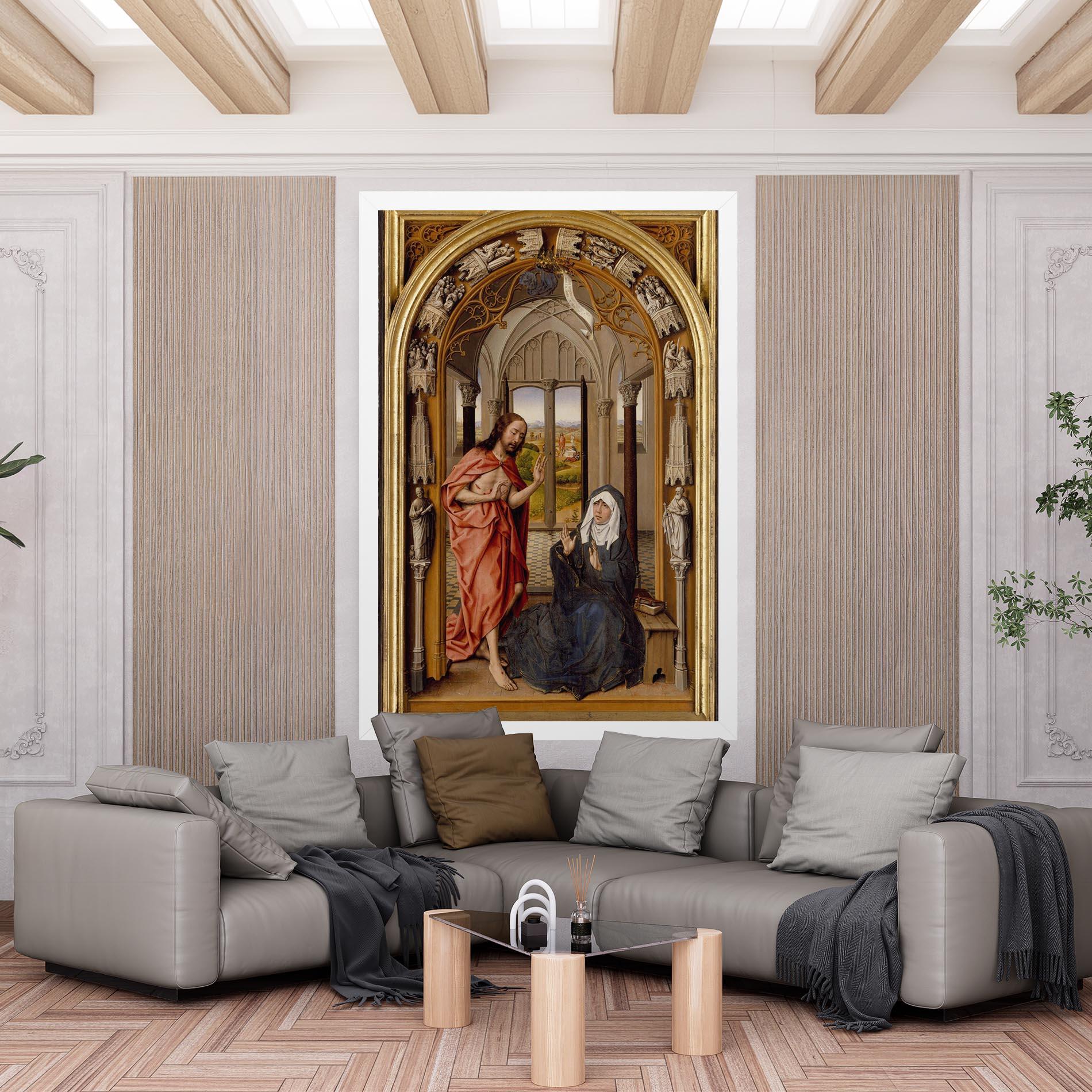 Leinwandbild Religious Sunny Day mockup 6