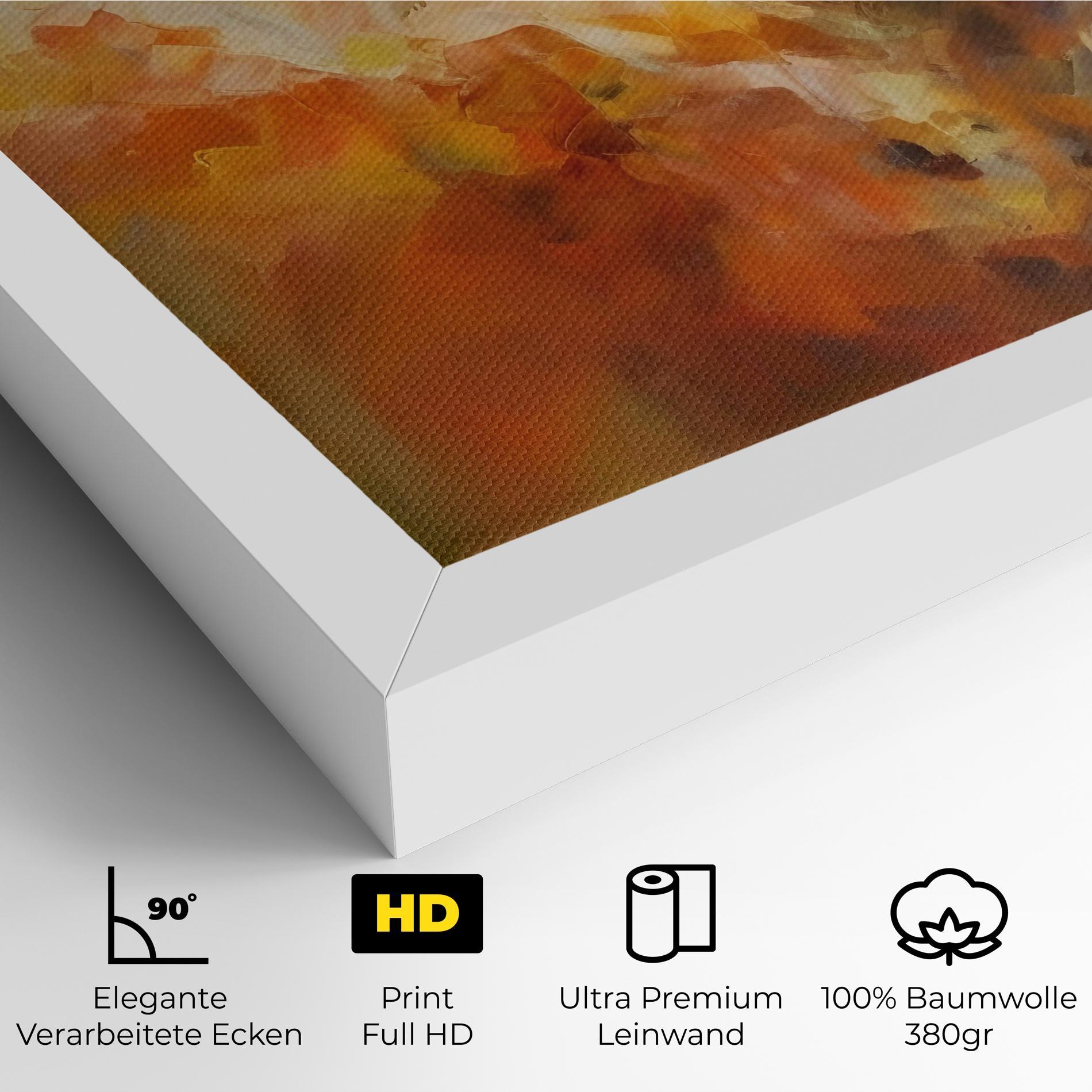 Leinwandbild Christ Oil Painting mockup 4