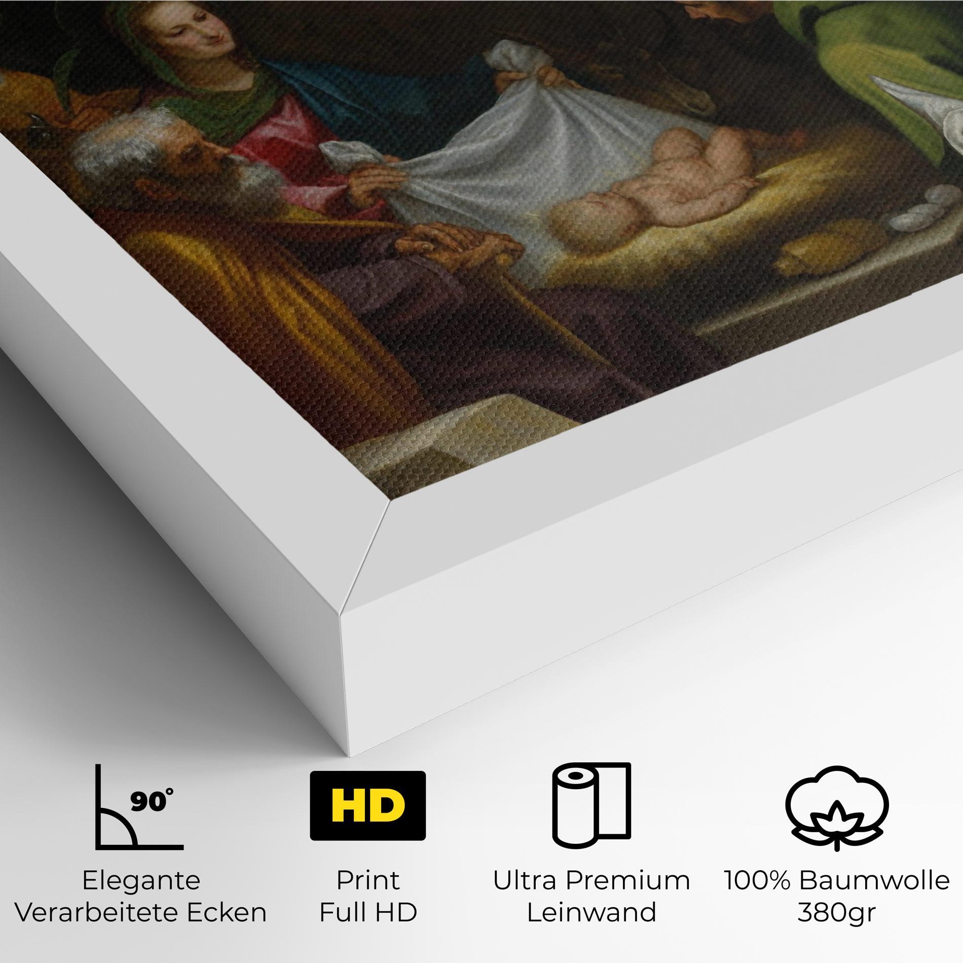 Leinwandbild Religious Baby View mockup 4