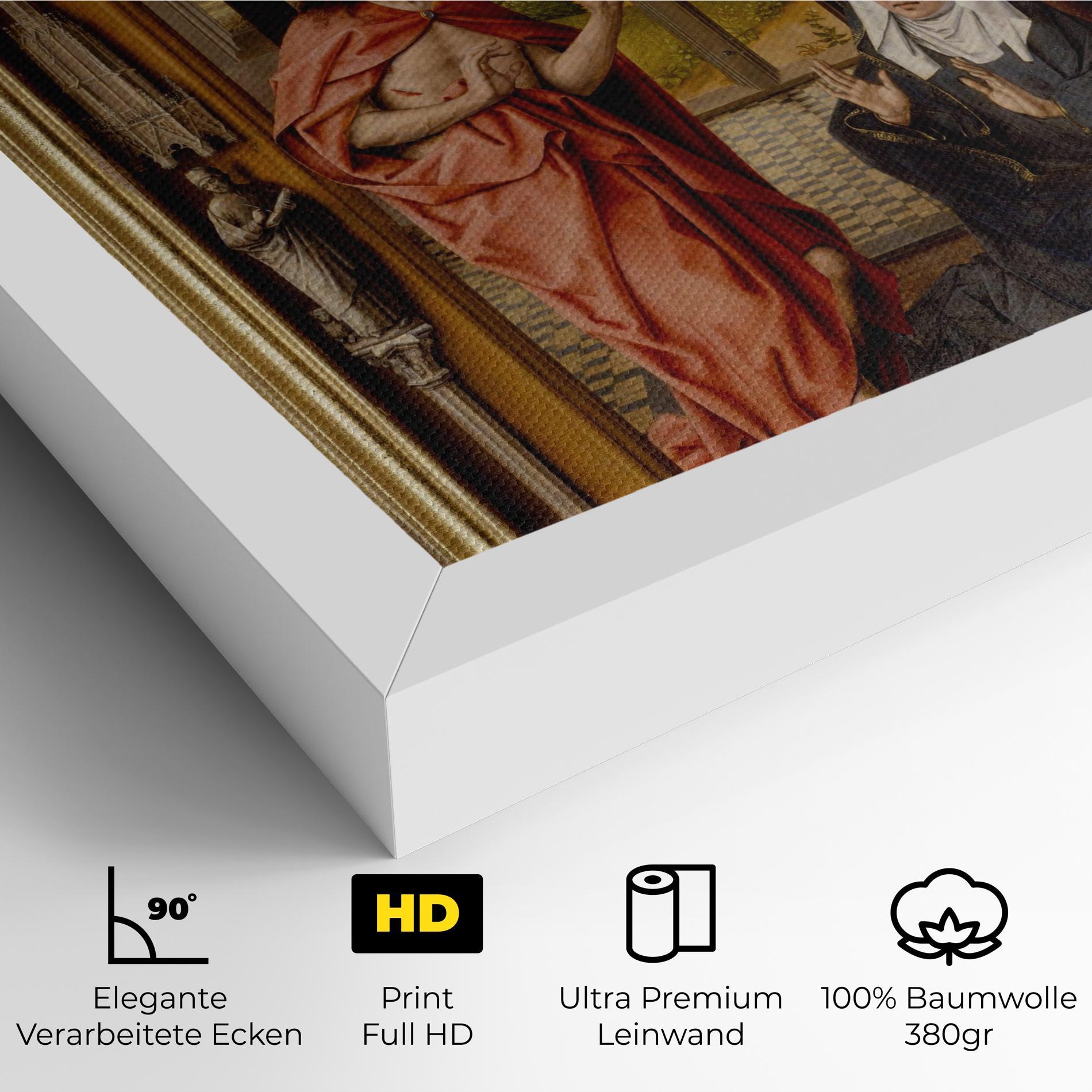 Leinwandbild Religious Sunny Day mockup 4