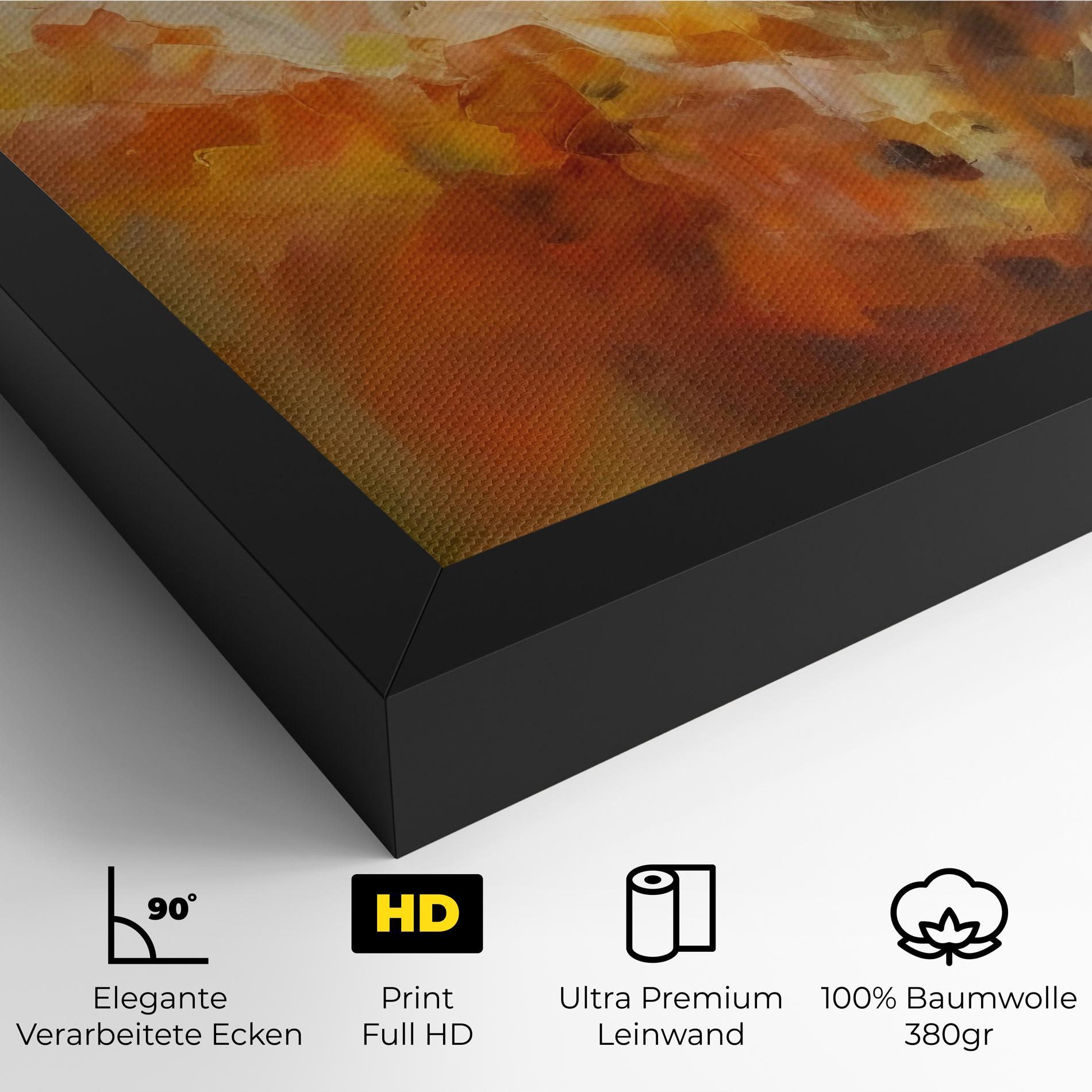 Leinwandbild Christ Oil Painting mockup 4