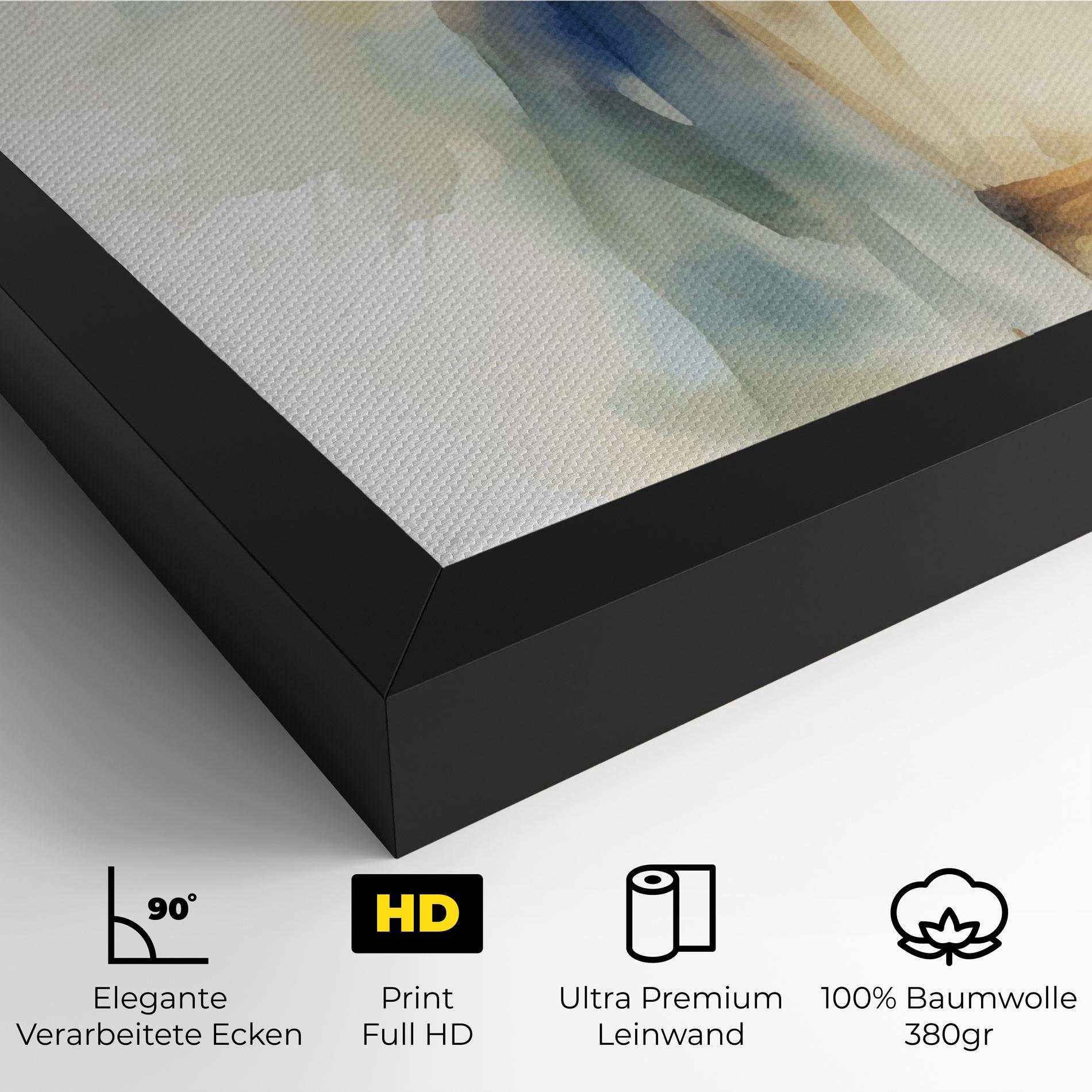 Leinwandbild Jesus Light Art mockup 4