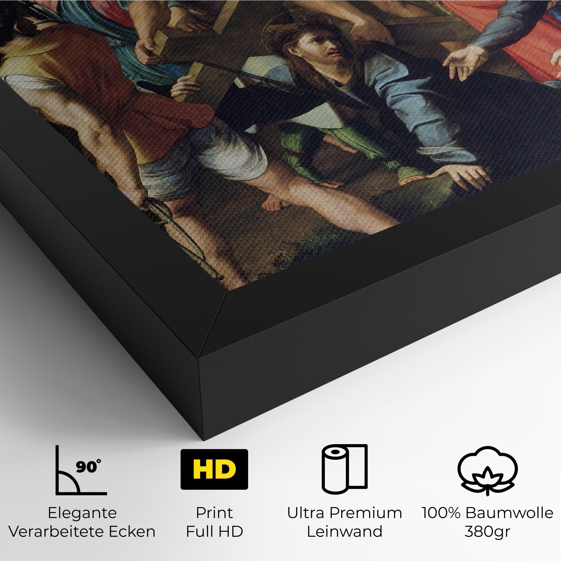 Leinwandbild Taking The Cross mockup 4