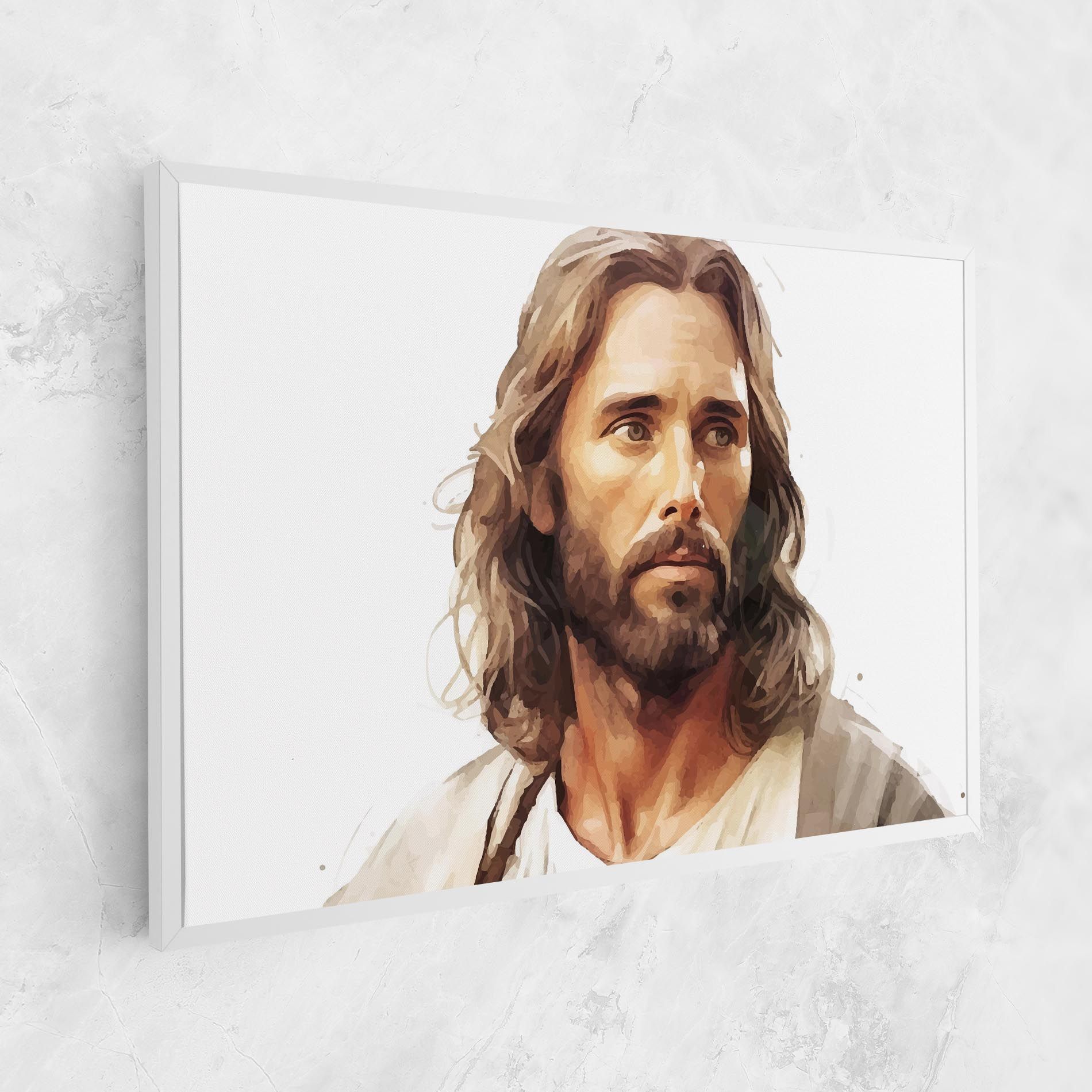 Jesus Long Hair mockup 1