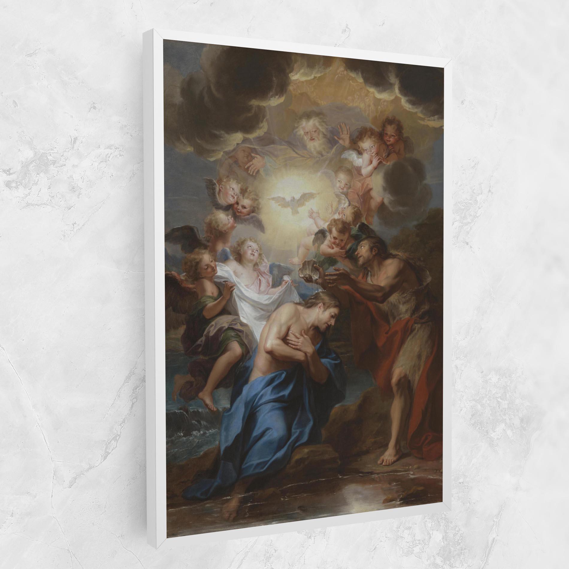 Leinwandbild Divine Yellow Light mockup 1