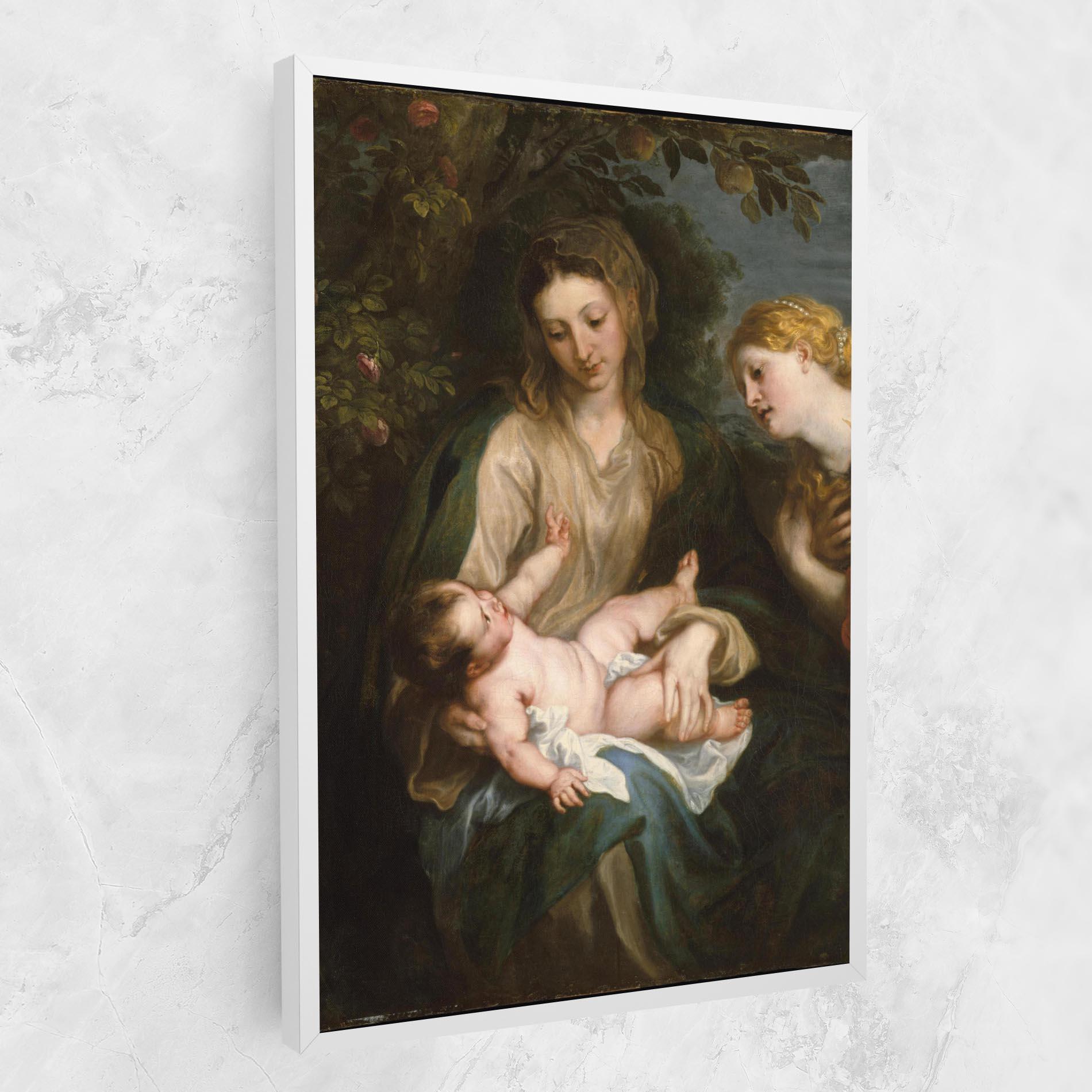 Leinwandbild Looking At Baby mockup 1