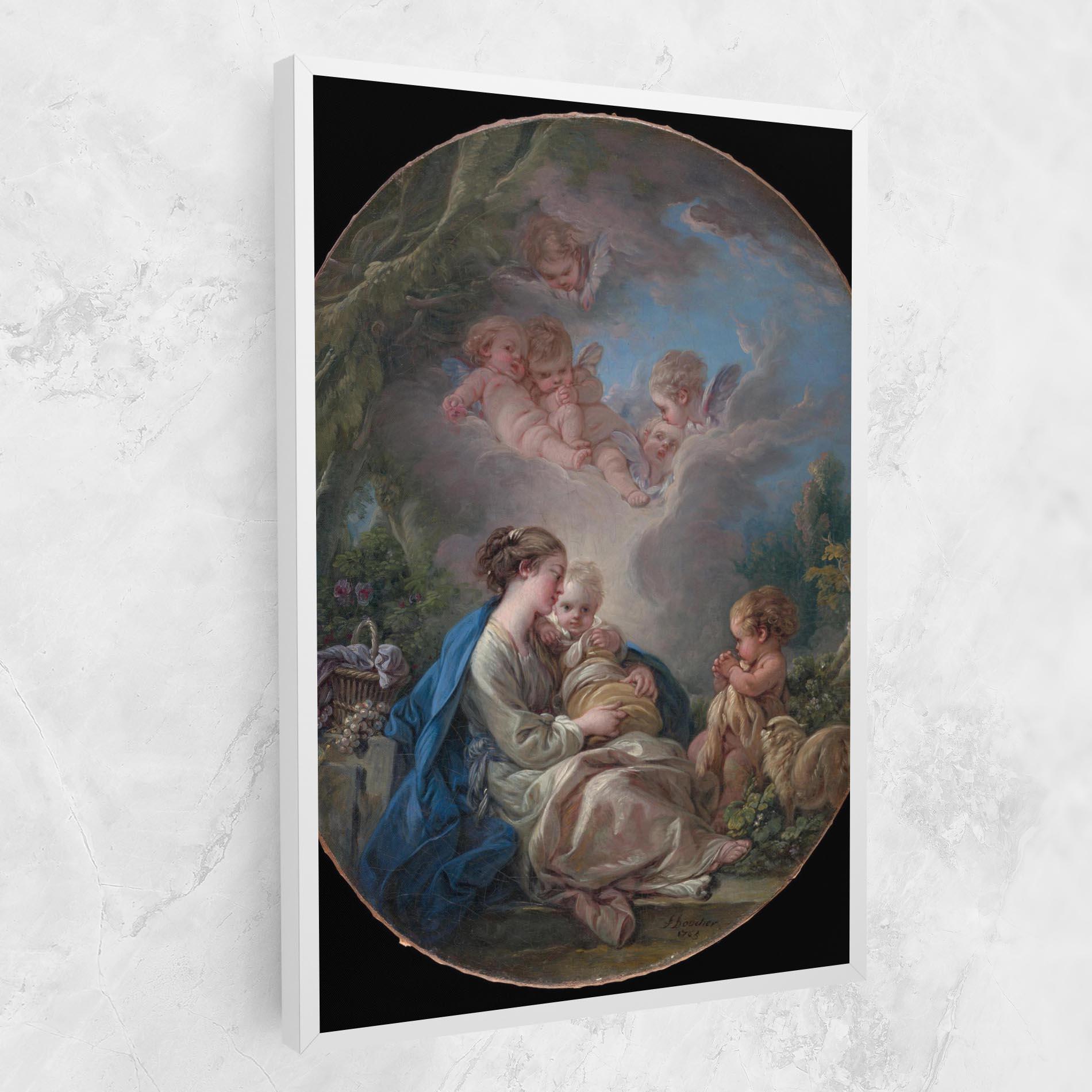 Leinwandbild Religious Circle mockup 1