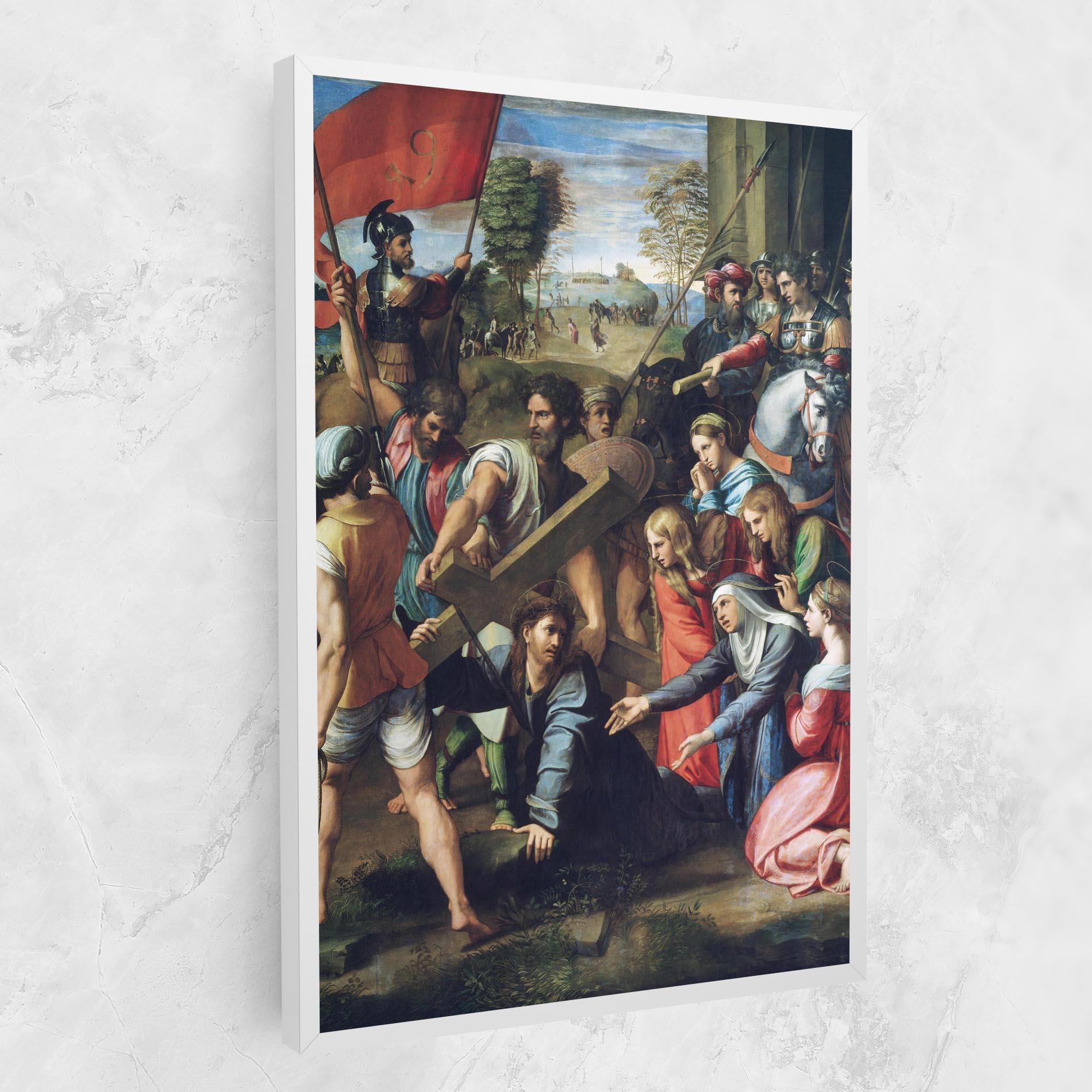 Leinwandbild Taking The Cross mockup 1