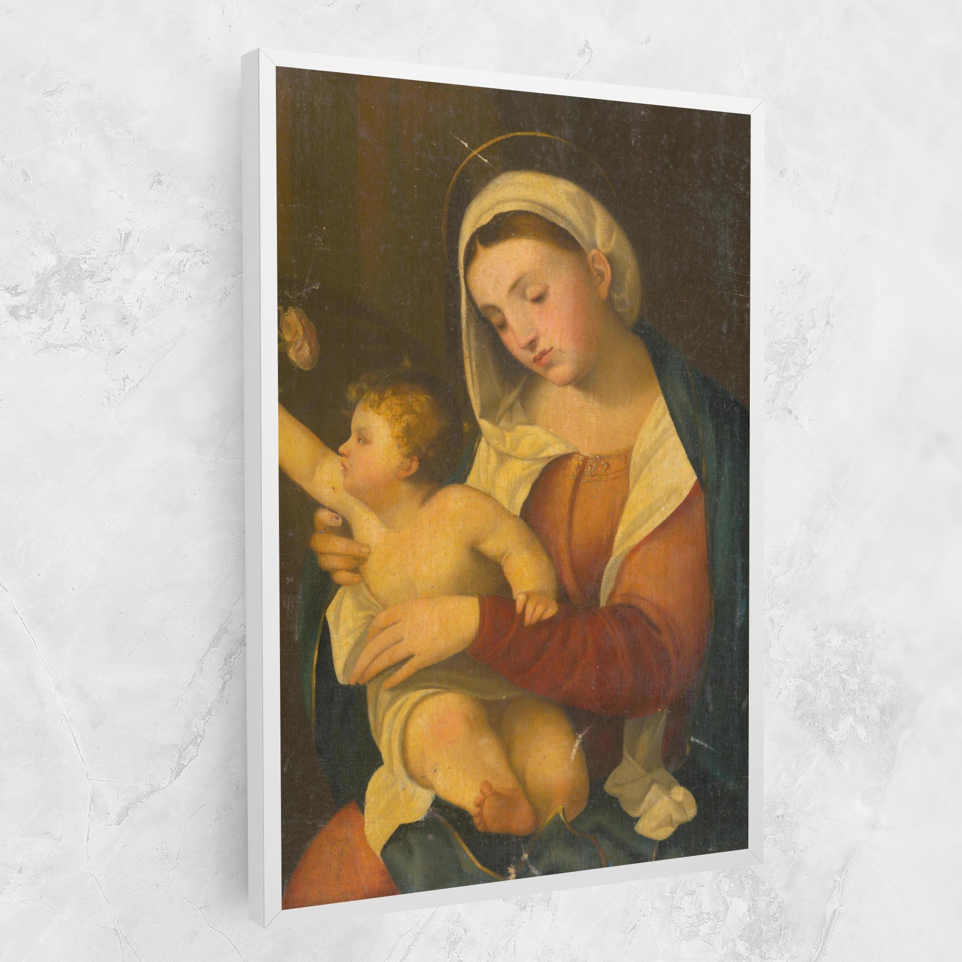 Leinwandbild Yellow Light Baby mockup 1