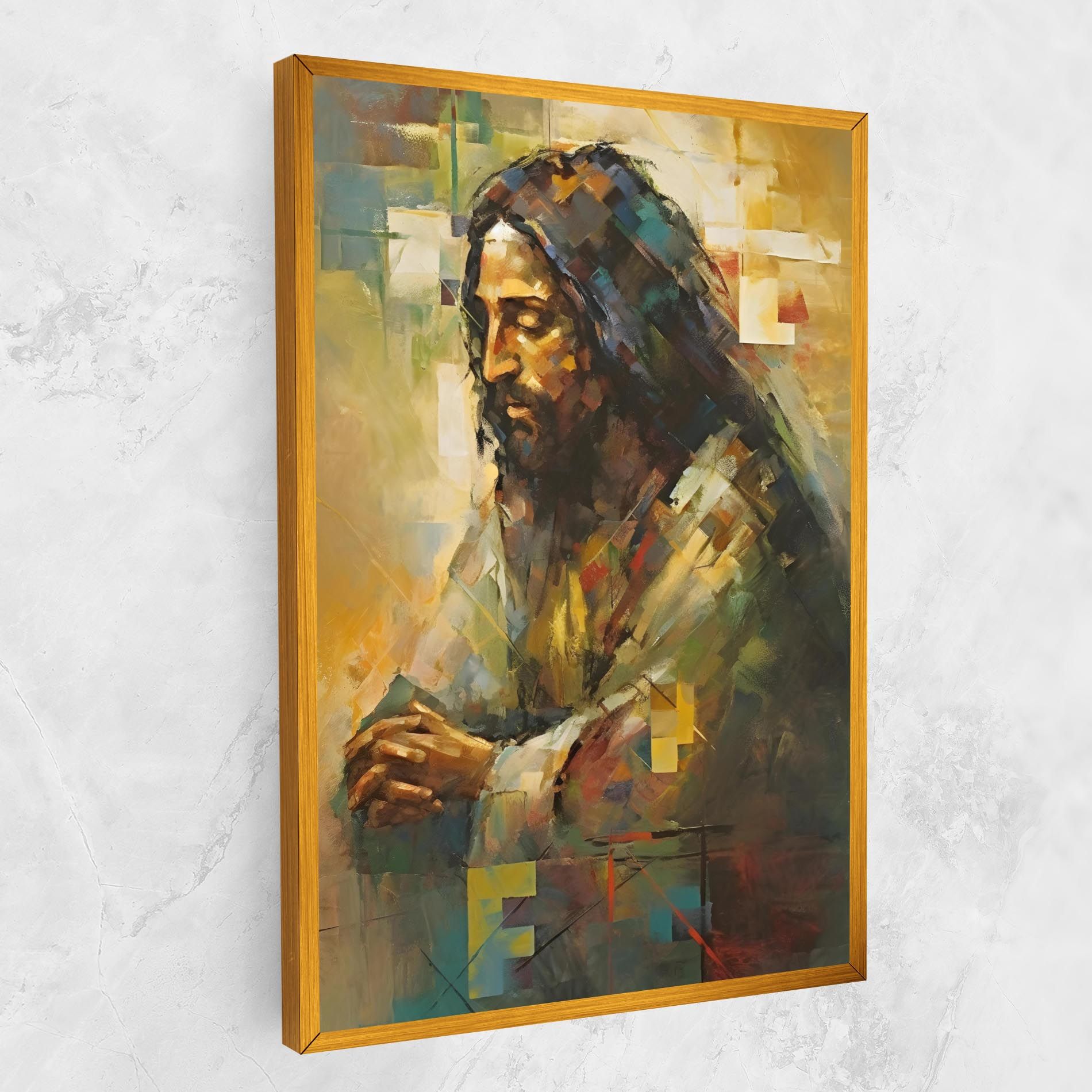 Christ Painting Art mockup 1